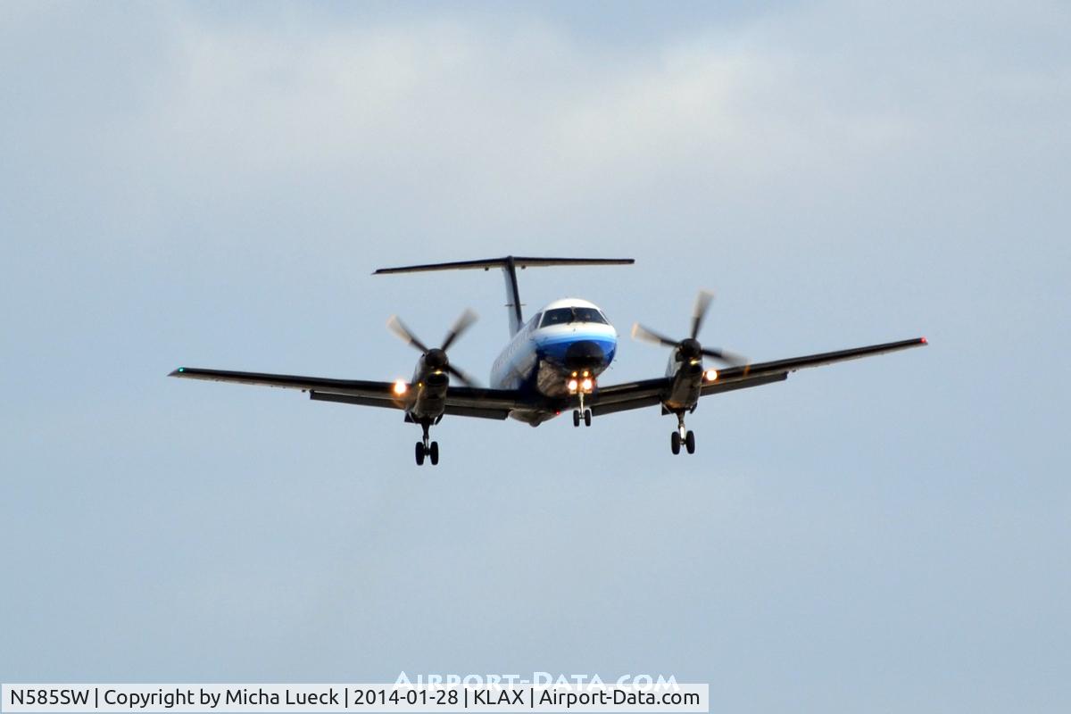 N585SW, 1999 Embraer EMB-120ER Brasilia C/N 120353, At LAX