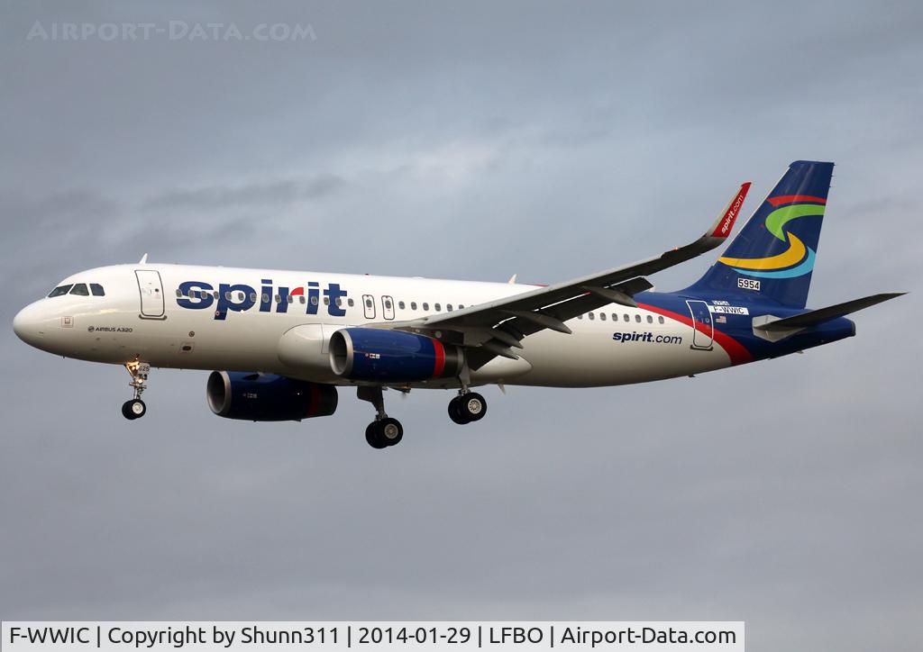 F-WWIC, 2014 Airbus A320-232 C/N 5954, C/n 5954 - To be N625NK