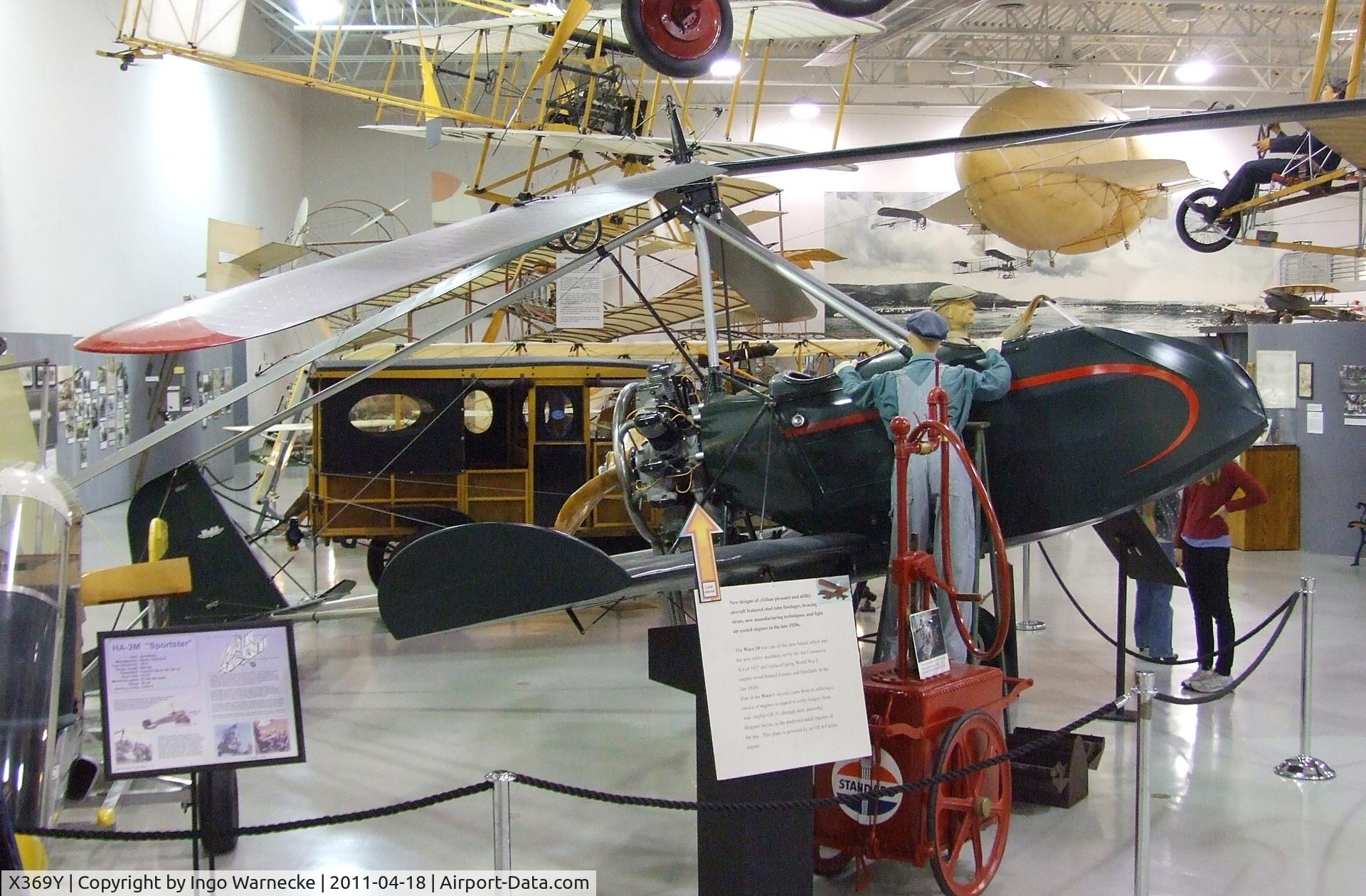 X369Y, 1931 Buhl A-1 Autogyro C/N 01, Buhl A-1 Autogyro at the Hiller Aviation Museum, San Carlos CA