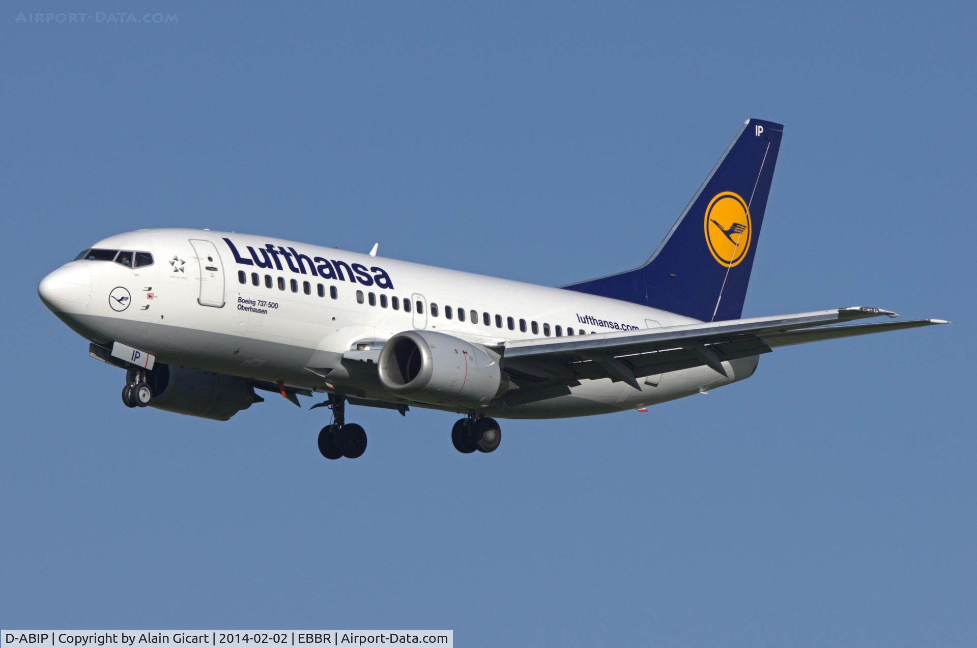 D-ABIP, 1991 Boeing 737-530 C/N 24940, Landing