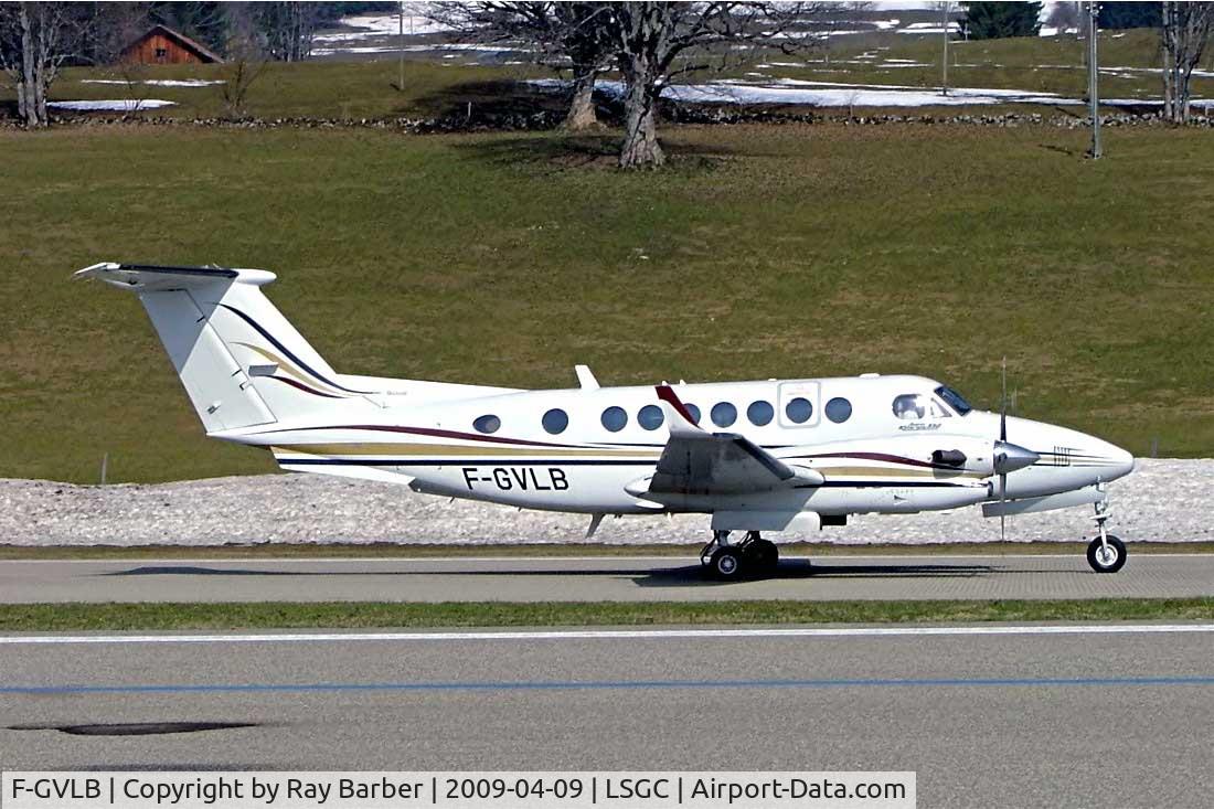 F-GVLB, 2000 Beech Super King Air 350 C/N FL-300, Beech 350 Super King Air [FL-300]  La Chaux-de-Fonds~HB 09/04/2009