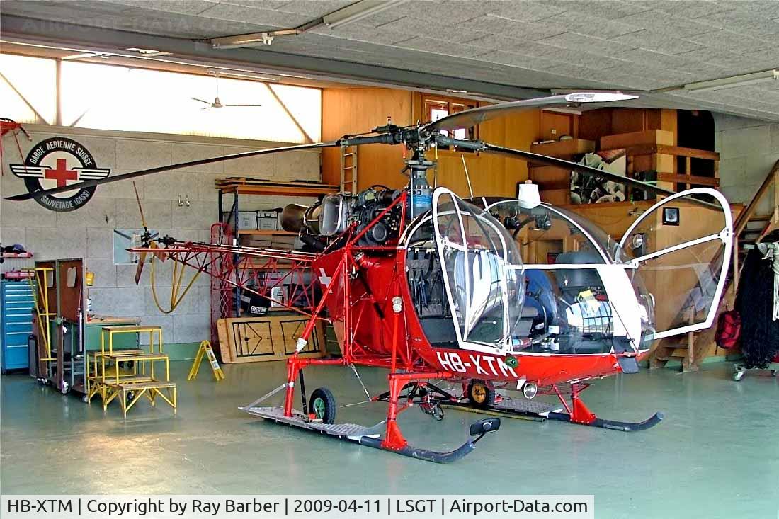 HB-XTM, 1984 Aerospatiale SA-315B Lama C/N 2654, Aerospatiale SA.315B Lama [2654] (Air Grischa Helikopter AG) Gruyeres~HB 11/04/2009