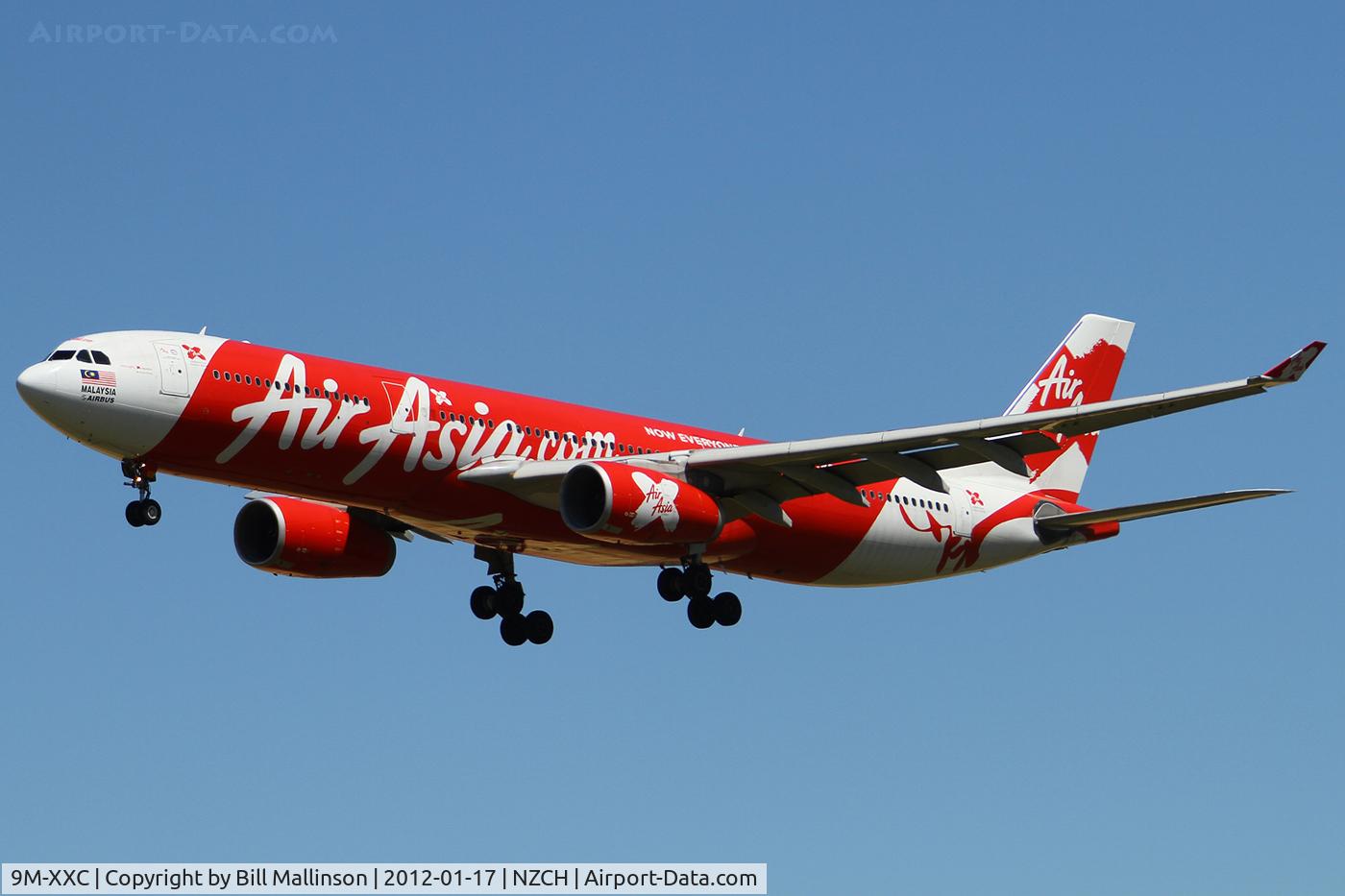 9M-XXC, 2009 Airbus A330-343X C/N 1048, FINALS TO 02