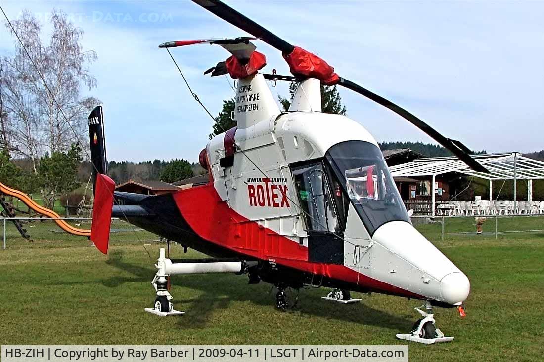 HB-ZIH, 1994 Kaman K-1200 K-Max C/N A94-0021, Kaman K-1200 K-Max [A94-0021] (Rotex Helicopter AG) Gruyeres~HB 11/04/2009