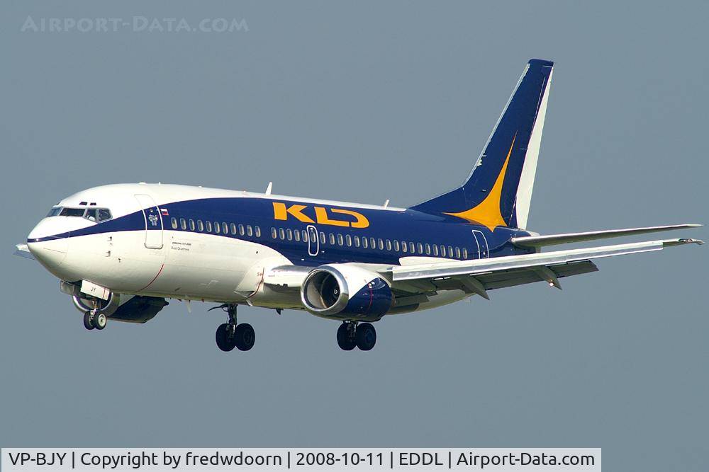 VP-BJY, 1987 Boeing 737-301 C/N 23559, KD a/c