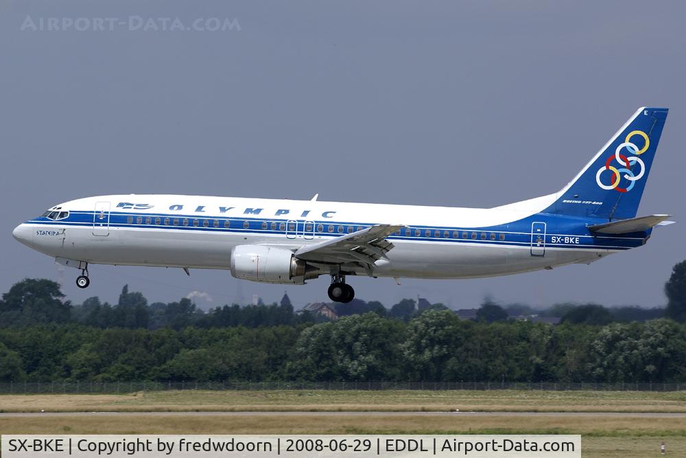 SX-BKE, 1991 Boeing 737-484 C/N 25417/2160, Olympic