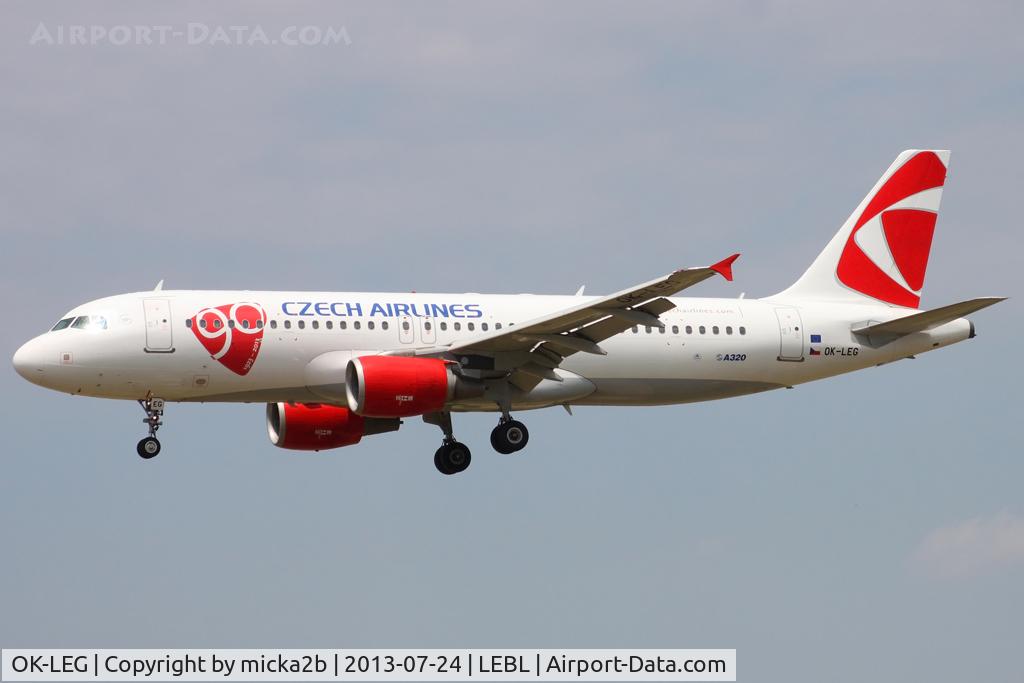OK-LEG, 2006 Airbus A320-214 C/N 2789, Landing