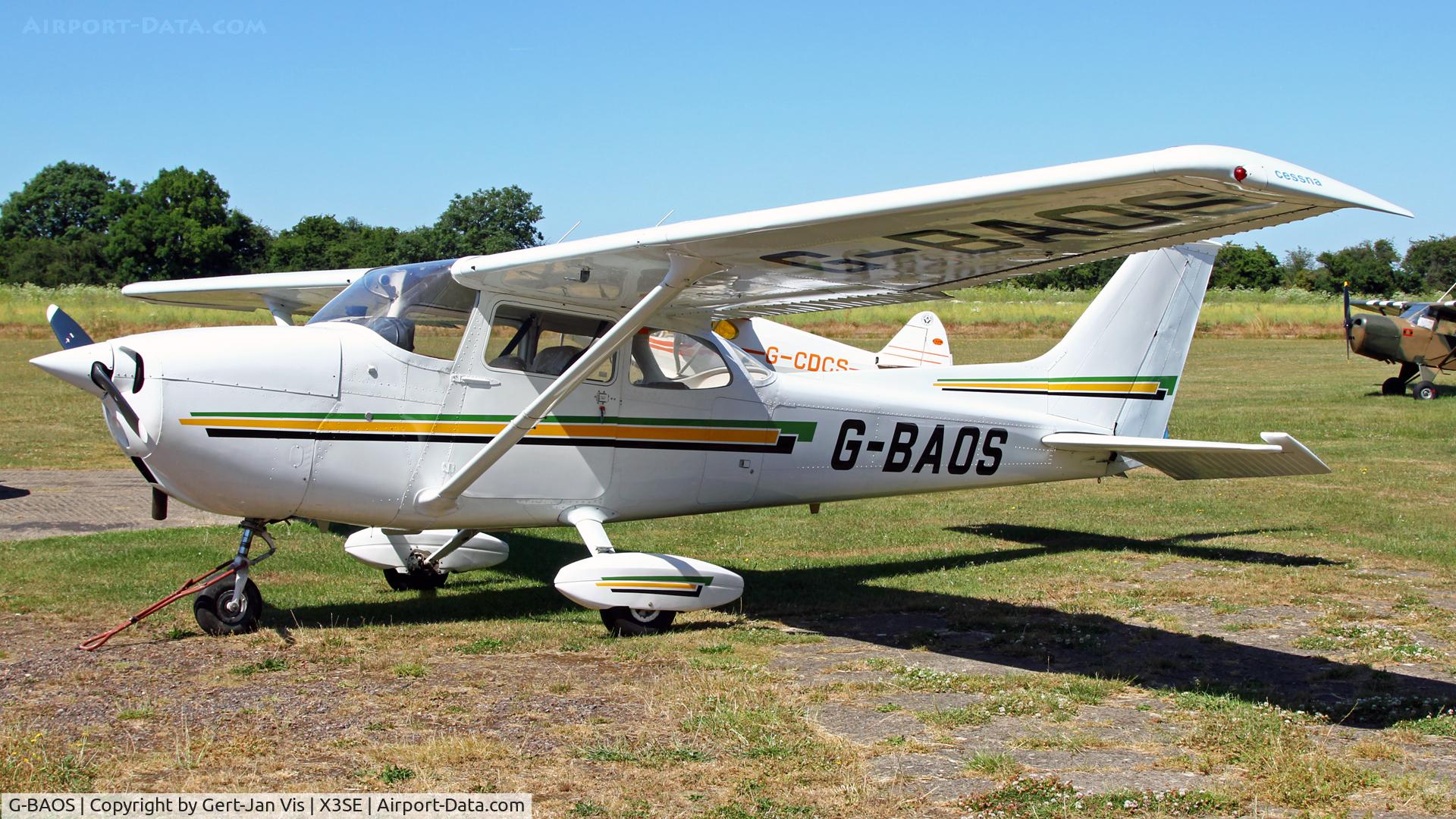 G-BAOS, 1973 Reims F172M Skyhawk Skyhawk C/N 0946, In good condition again