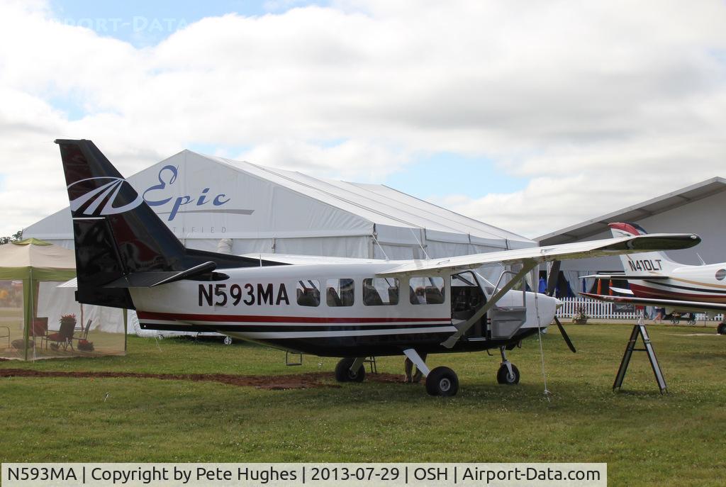N593MA, 2012 Gippsland GA-8-TC320 Airvan C/N GA8-TC320-12-183, N593MA Airvan at Oshkosh 2013