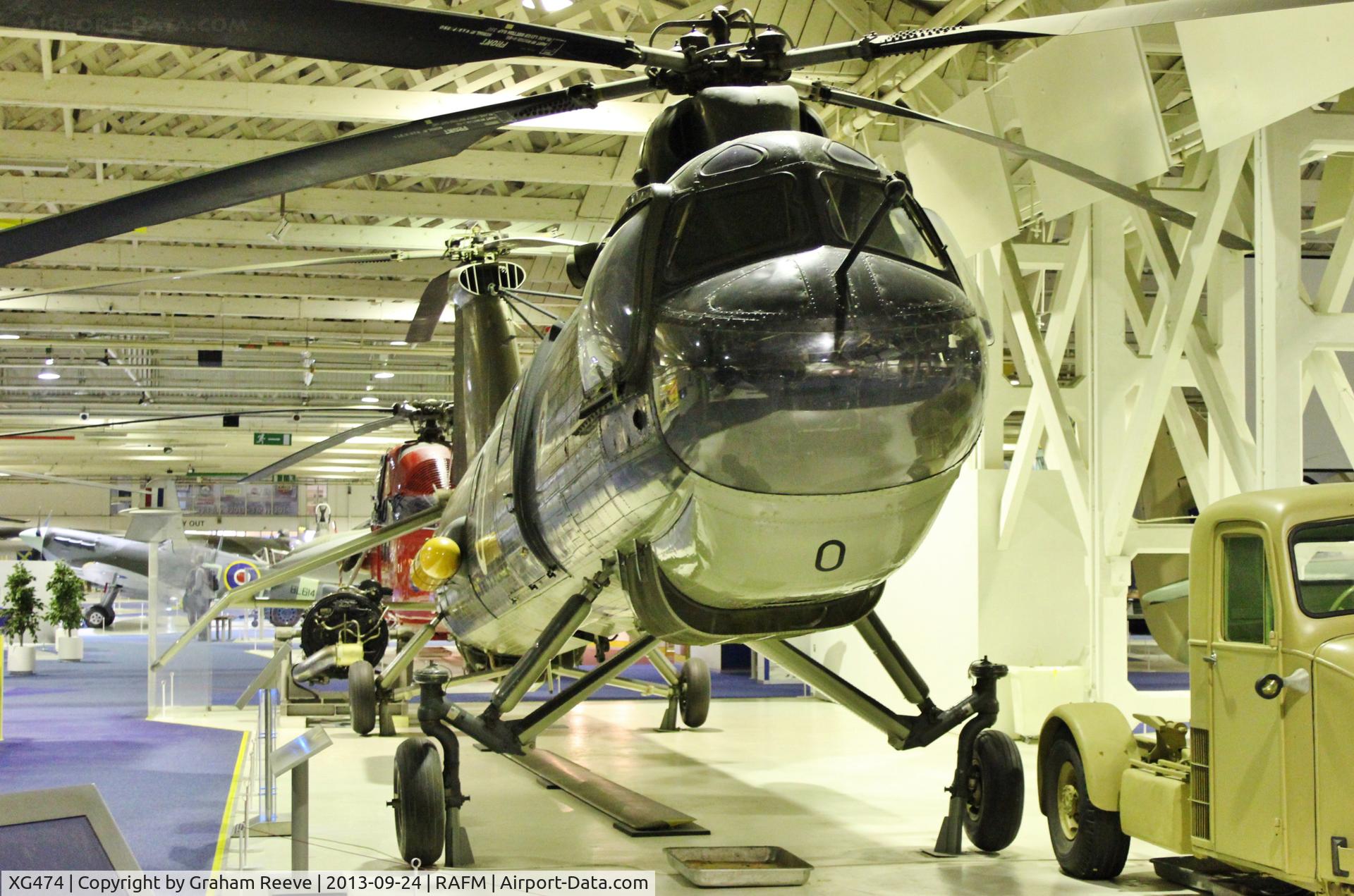 XG474, Bristol Belvedere HC.1 C/N 13365, On display at the RAF Museum, Hendon.