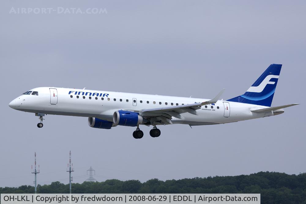 OH-LKL, 2007 Embraer 190LR (ERJ-190-100LR) C/N 19000153, Finnair
