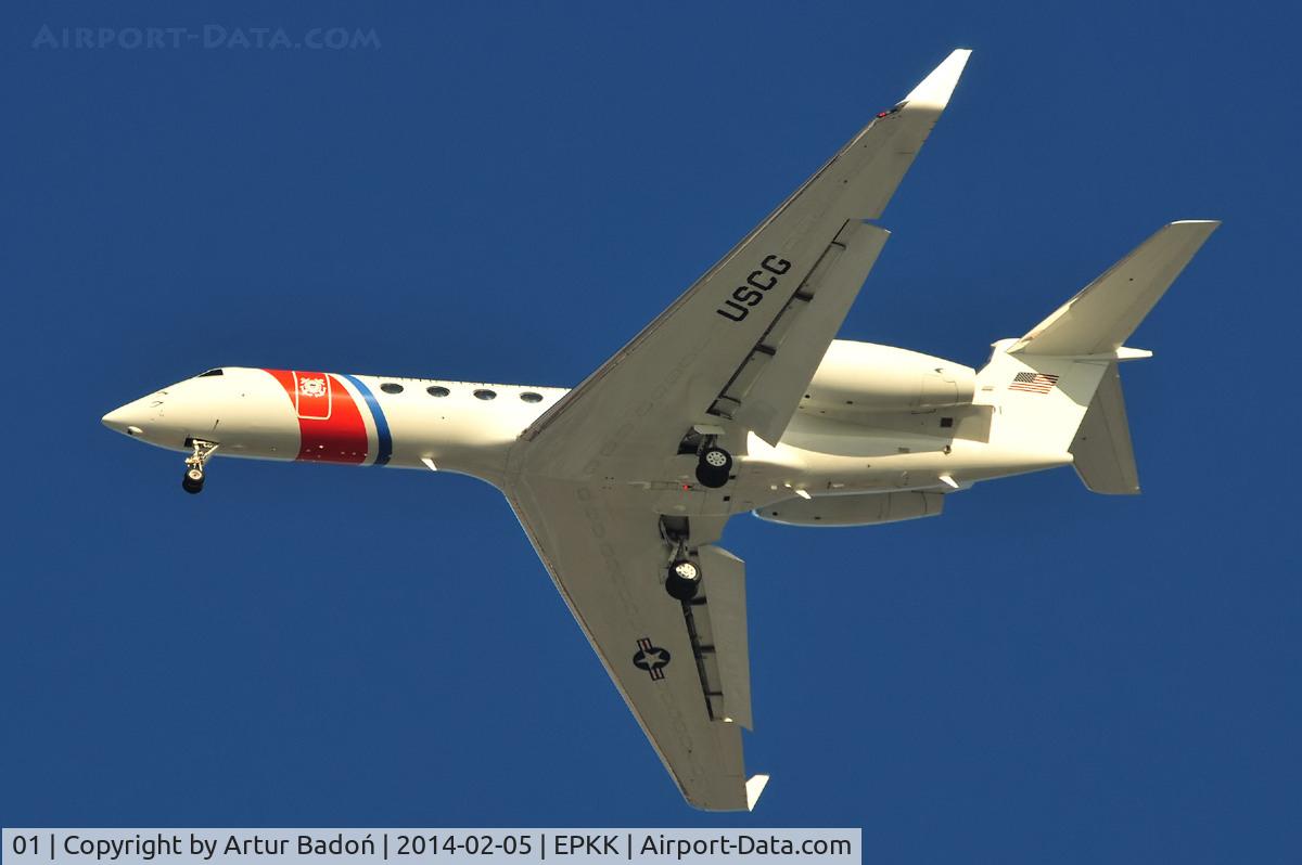 01, 2001 Gulfstream Aerospace C-37A (Gulfstream V) C/N 653, United States - US Coast Guard (USCG)