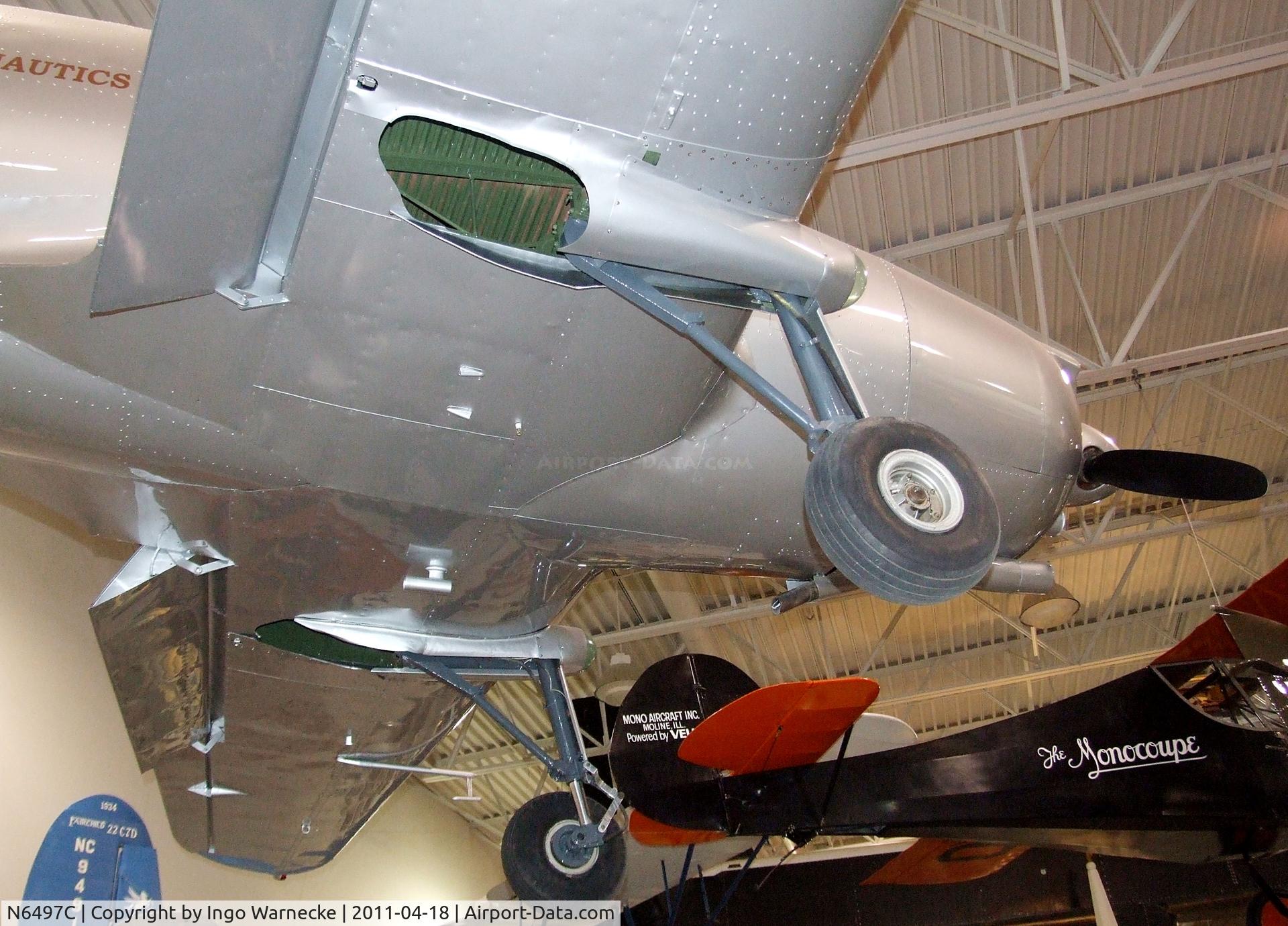 N6497C, 1939 Thorp/Paulic T3-B-1 C/N 1, Thorp / Paulic T3-B-1 at the Hiller Aviation Museum, San Carlos CA