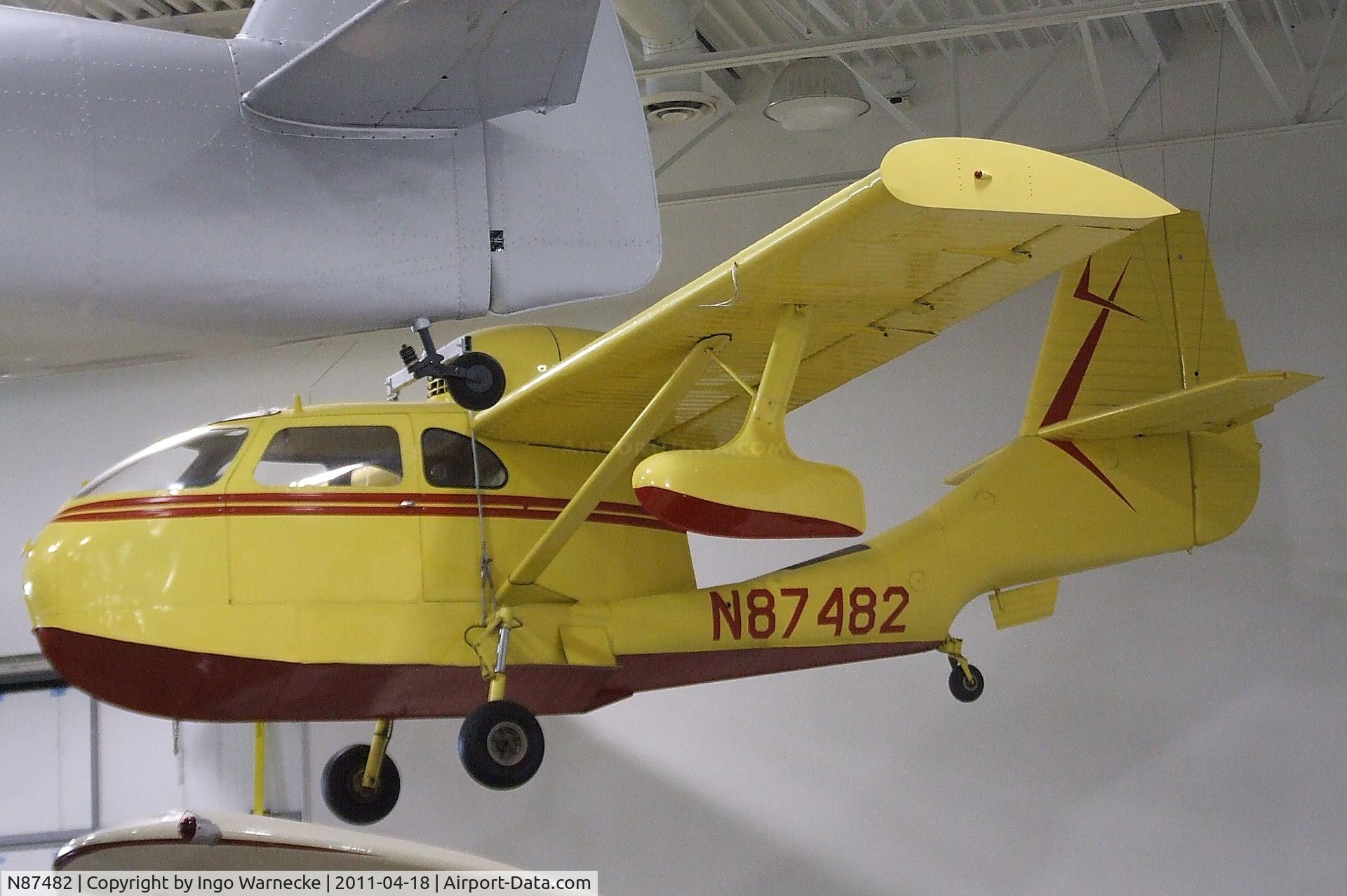 N87482, 1946 Republic RC-3 Seabee C/N 33, Republic RC-3 Seabee at the Hiller Aviation Museum, San Carlos CA
