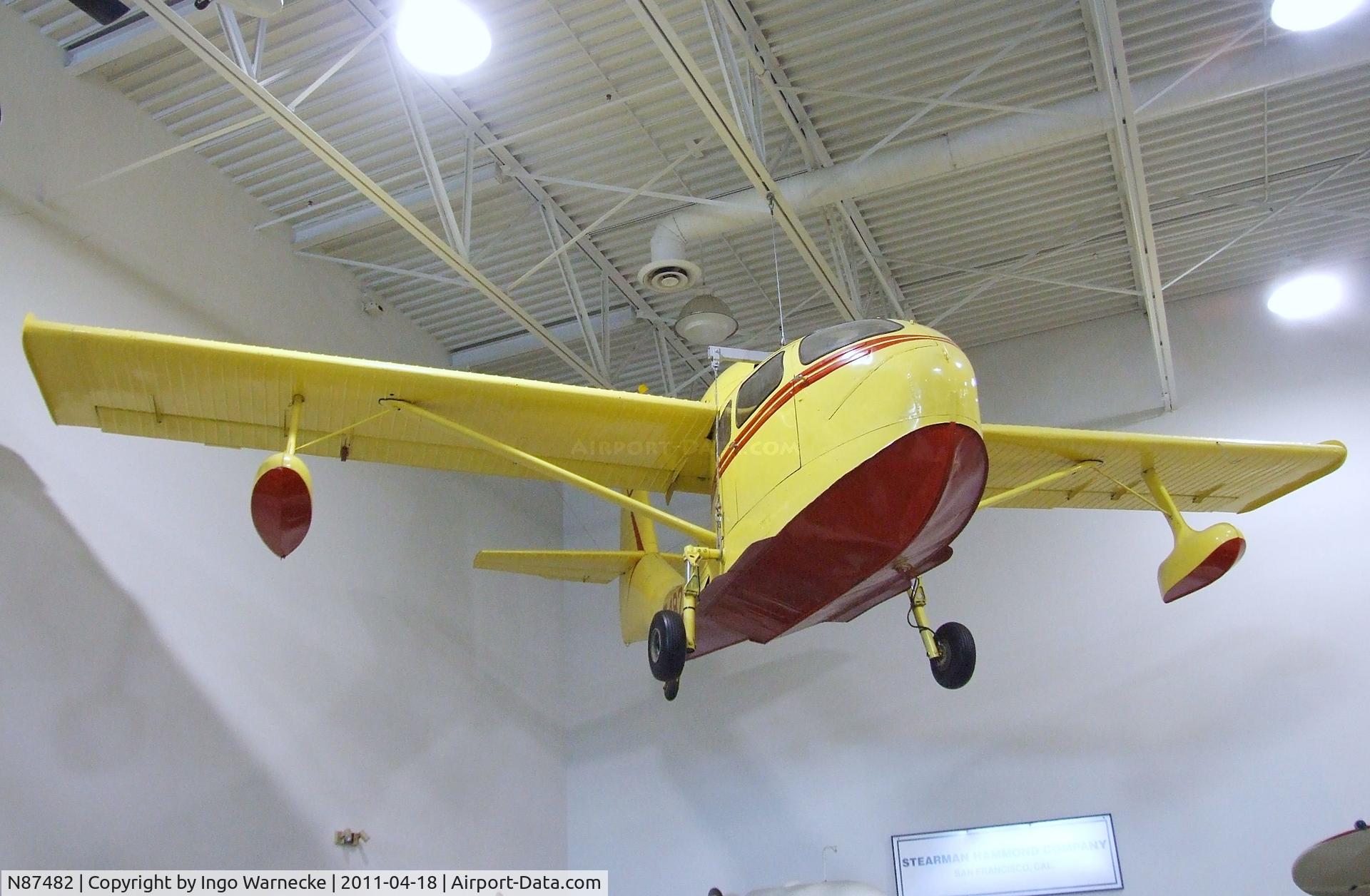 N87482, 1946 Republic RC-3 Seabee C/N 33, Republic RC-3 Seabee at the Hiller Aviation Museum, San Carlos CA