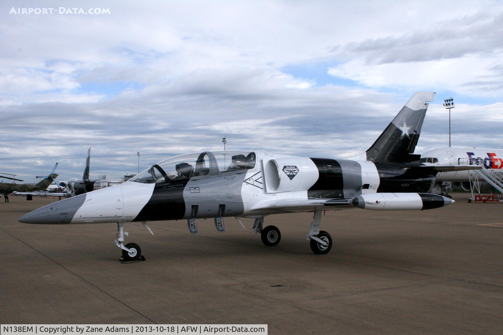N138EM, Aero L-39 Albatros C/N PA 831106, On display at the 2013 Fort Worth Alliance Airshow