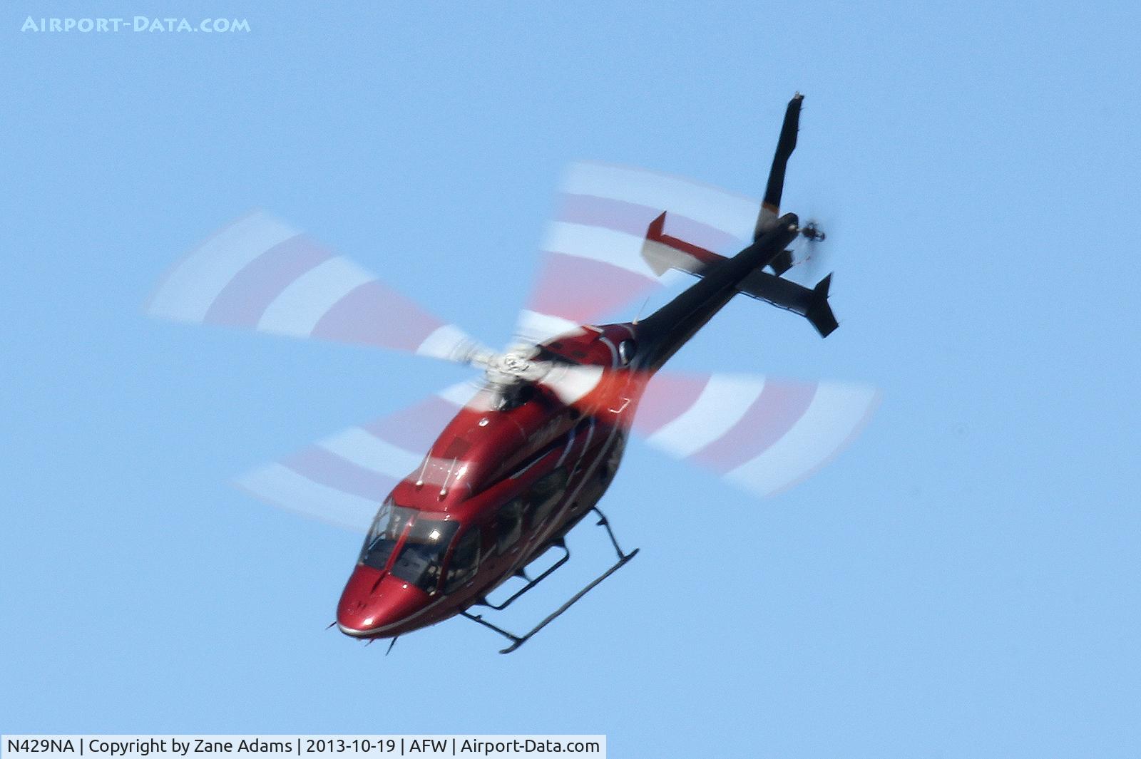 N429NA, Bell 429 GlobalRanger C/N 57009, On display at the 2013 Fort Worth Alliance Airshow