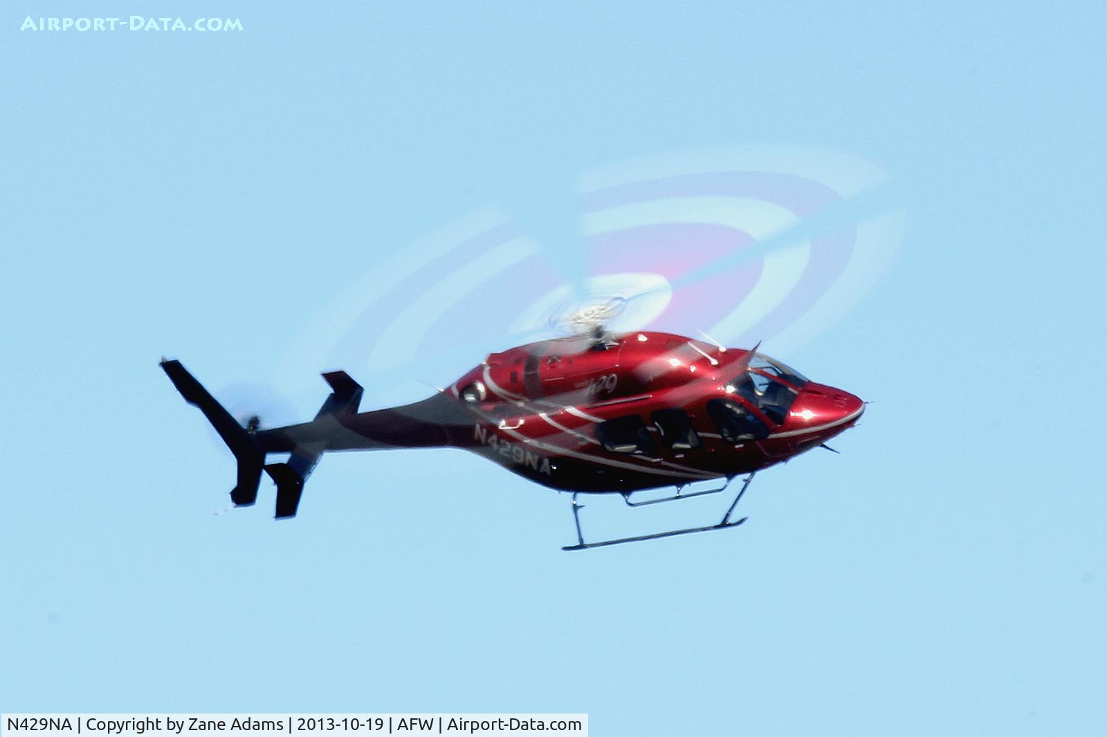 N429NA, Bell 429 GlobalRanger C/N 57009, On display at the 2013 Fort Worth Alliance Airshow