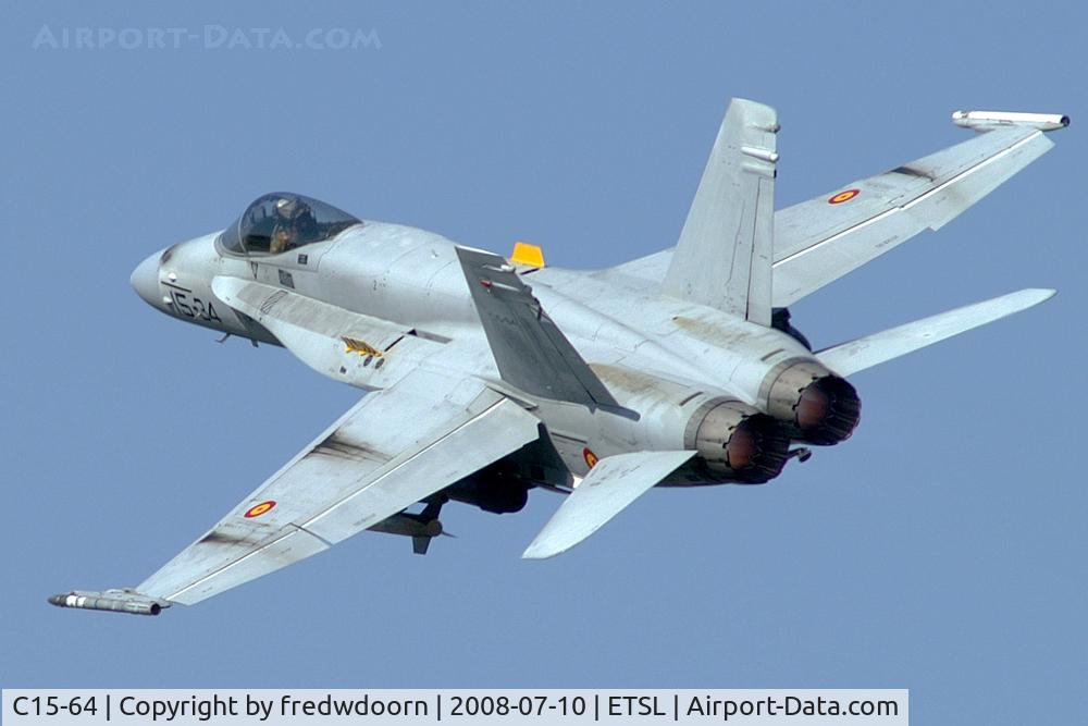 C15-64, McDonnell Douglas EF-18A Hornet C/N 0865/A587, Ala15 a/c