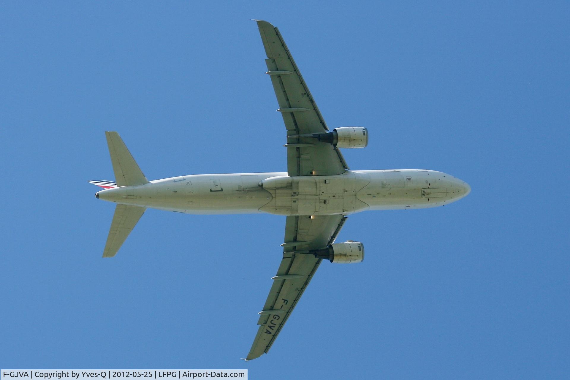 F-GJVA, 1990 Airbus A320-211 C/N 144, Airbus A320-211, Take-off Rwy 06R, Roissy Charles De Gaulle Airport (LFPG-CDG)