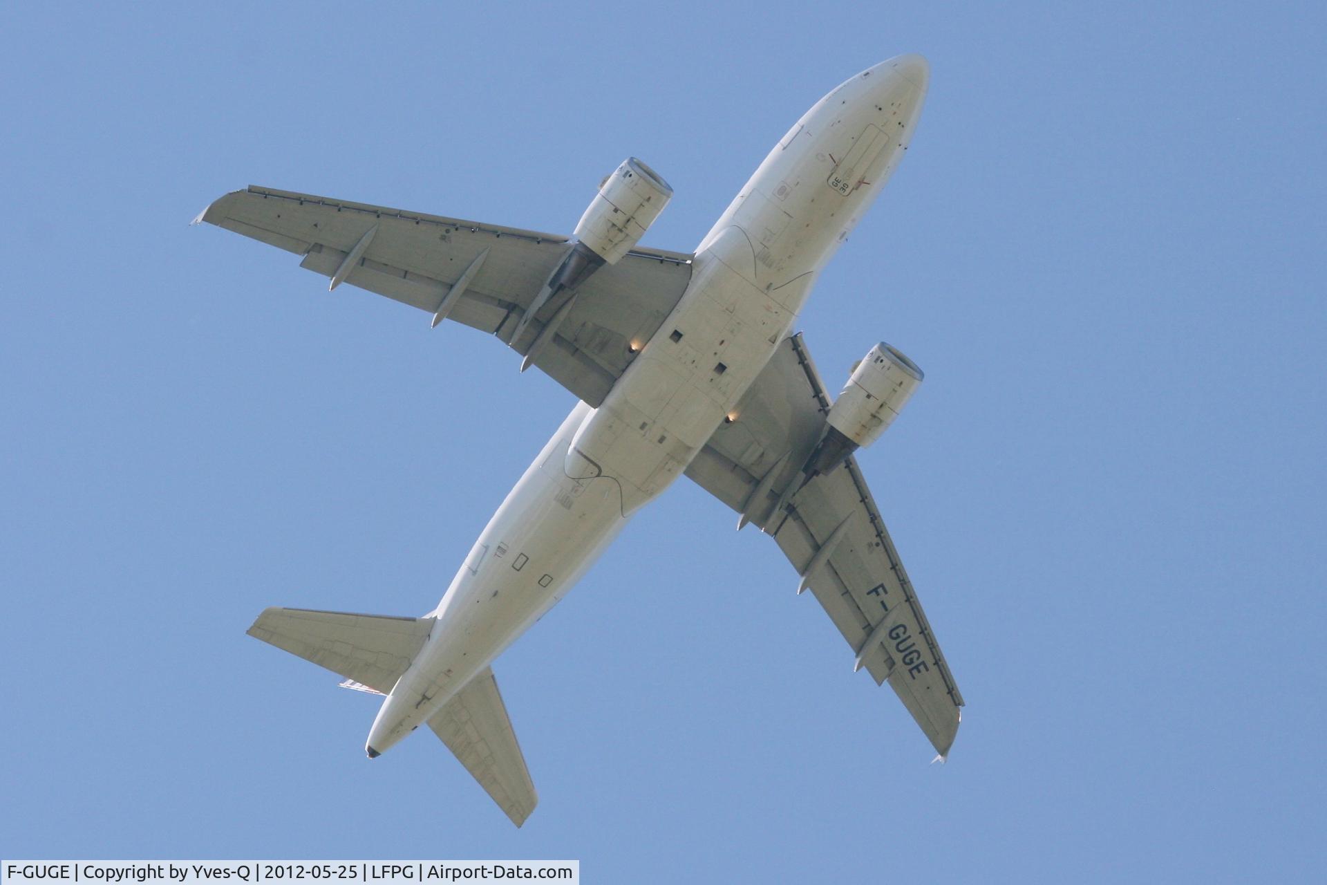 F-GUGE, 2003 Airbus A318-111 C/N 2100, Airbus A318-111, Take-off Rwy 06R, Roissy Charles De Gaulle Airport (LFPG-CDG)