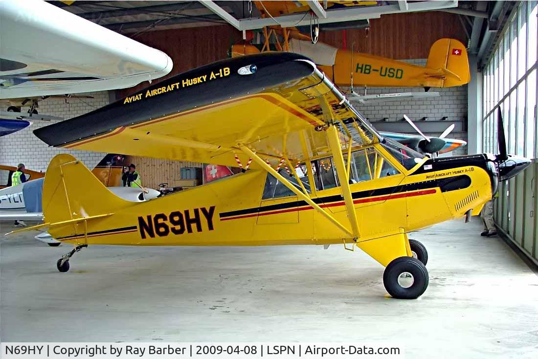N69HY, 2007 Aviat A-1B Husky C/N 2431, Aviat A-1B Husky [2431] Triengen~HB 08/04/2009
