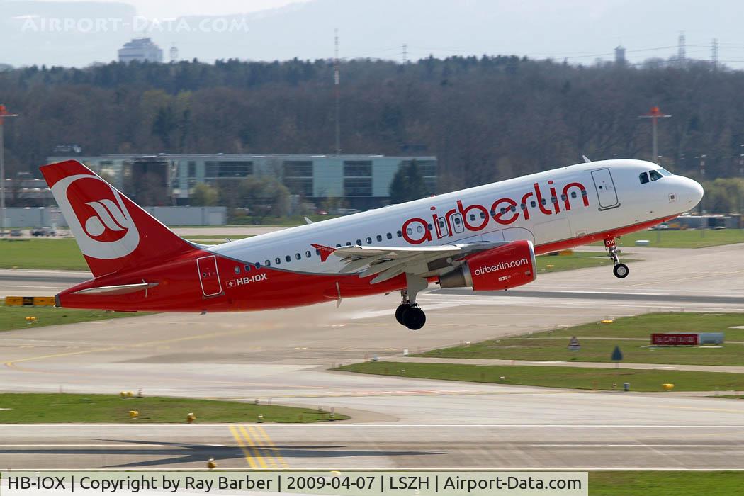 HB-IOX, 2008 Airbus A319-112 C/N 3604, Airbus A319-112 [3604] (Air Berlin) Zurich~HB 07/04/2009