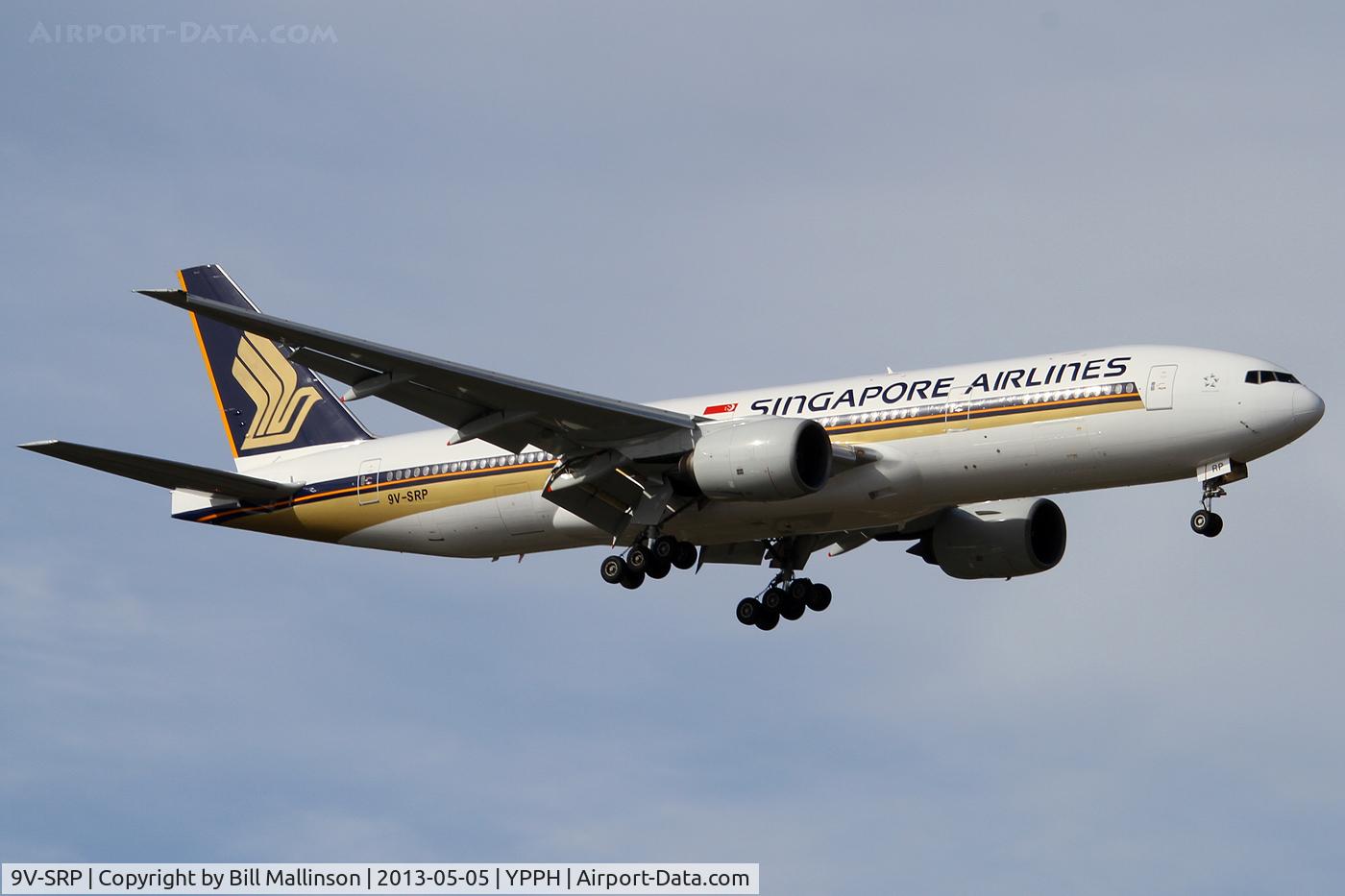 9V-SRP, 2003 Boeing 777-212/ER C/N 33369, FINALS TO 21