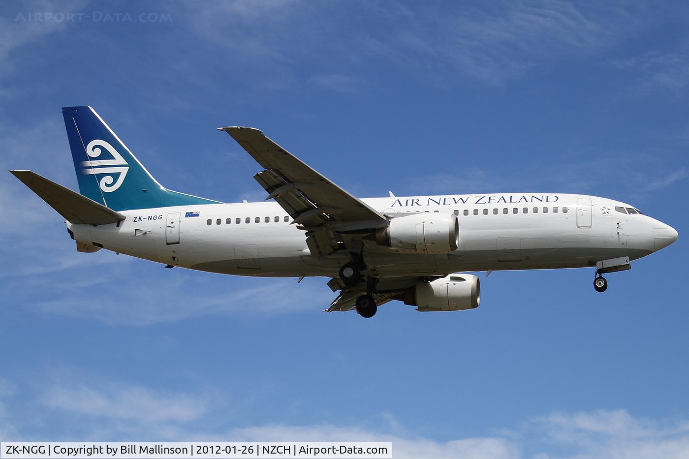 ZK-NGG, 1999 Boeing 737-319 C/N 25606, FINALS TO 29