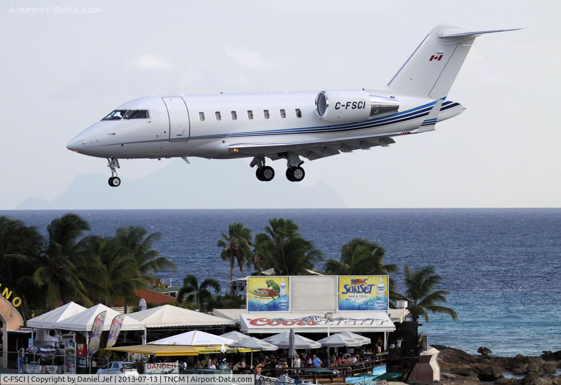 C-FSCI, 2007 Bombardier Challenger 605 (CL-600-2B16) C/N 5717, C-FSCI