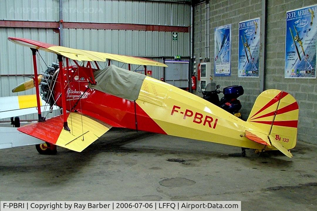 F-PBRI, 1937 Bucker Bu-133D-1 Jungmeister C/N 2008, Bucker Bu.133C Jungmeister [2008] La Ferte Alais~F 06/07/2006