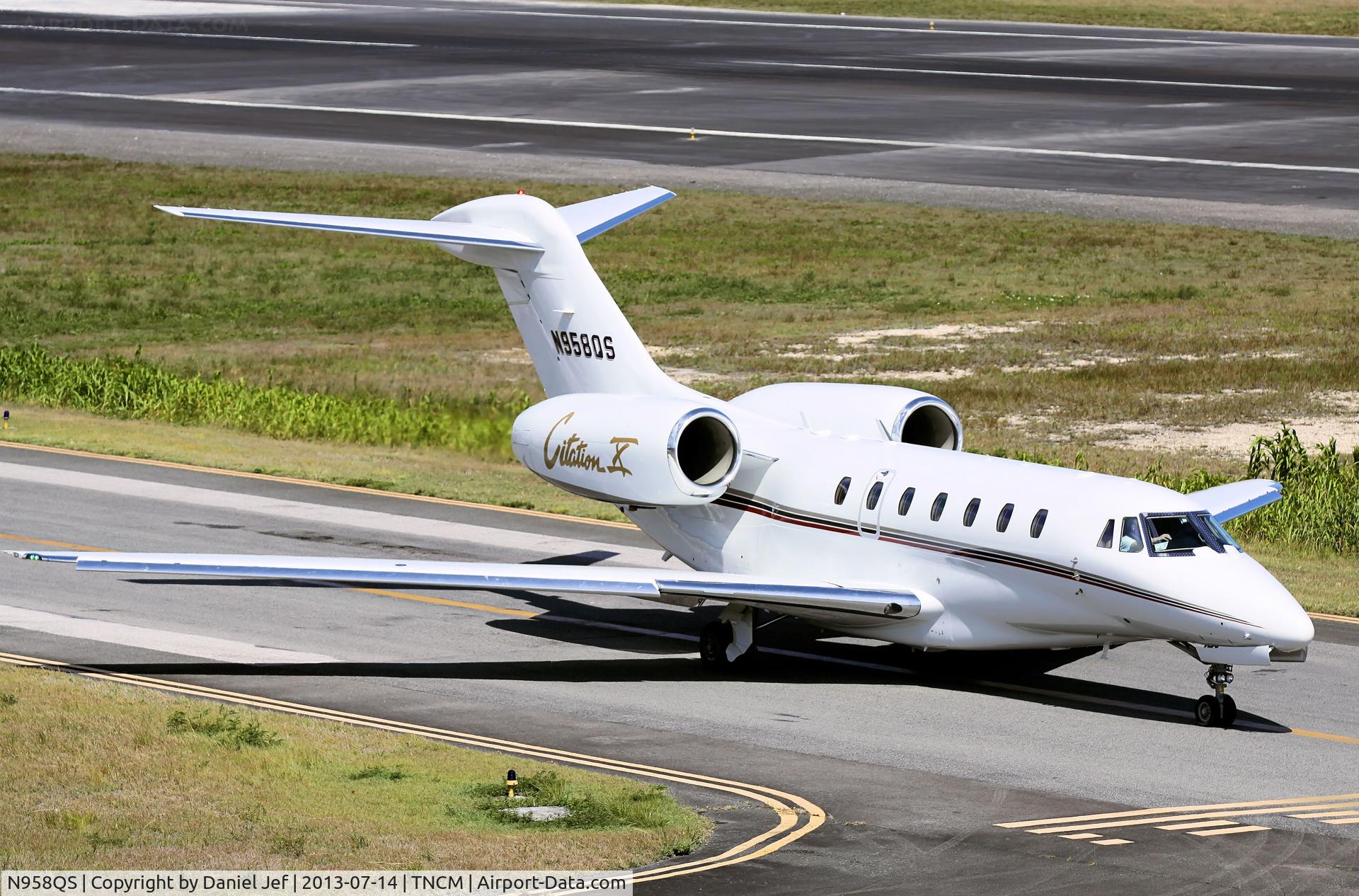 N958QS, 2001 Cessna 750 Citation X Citation X C/N 750-0158, N958QS