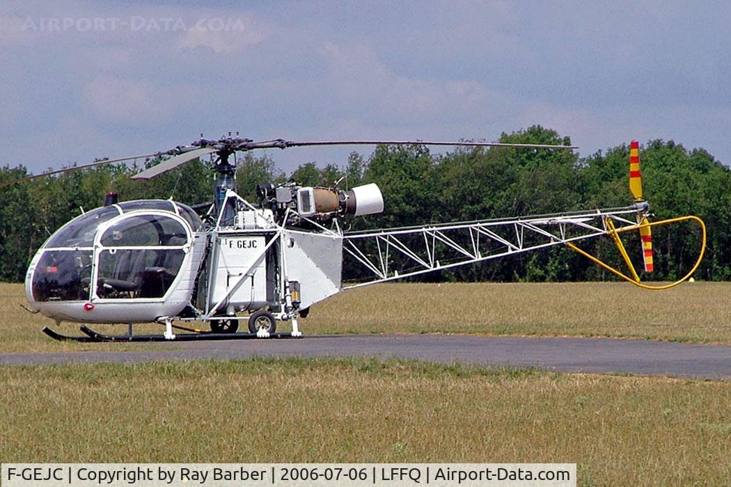 F-GEJC, Sud SE-313B Alouette II C/N 1004, Aerospatiale SE.313B Alouette II [1004] La Ferte Alais~F 06/07/2006