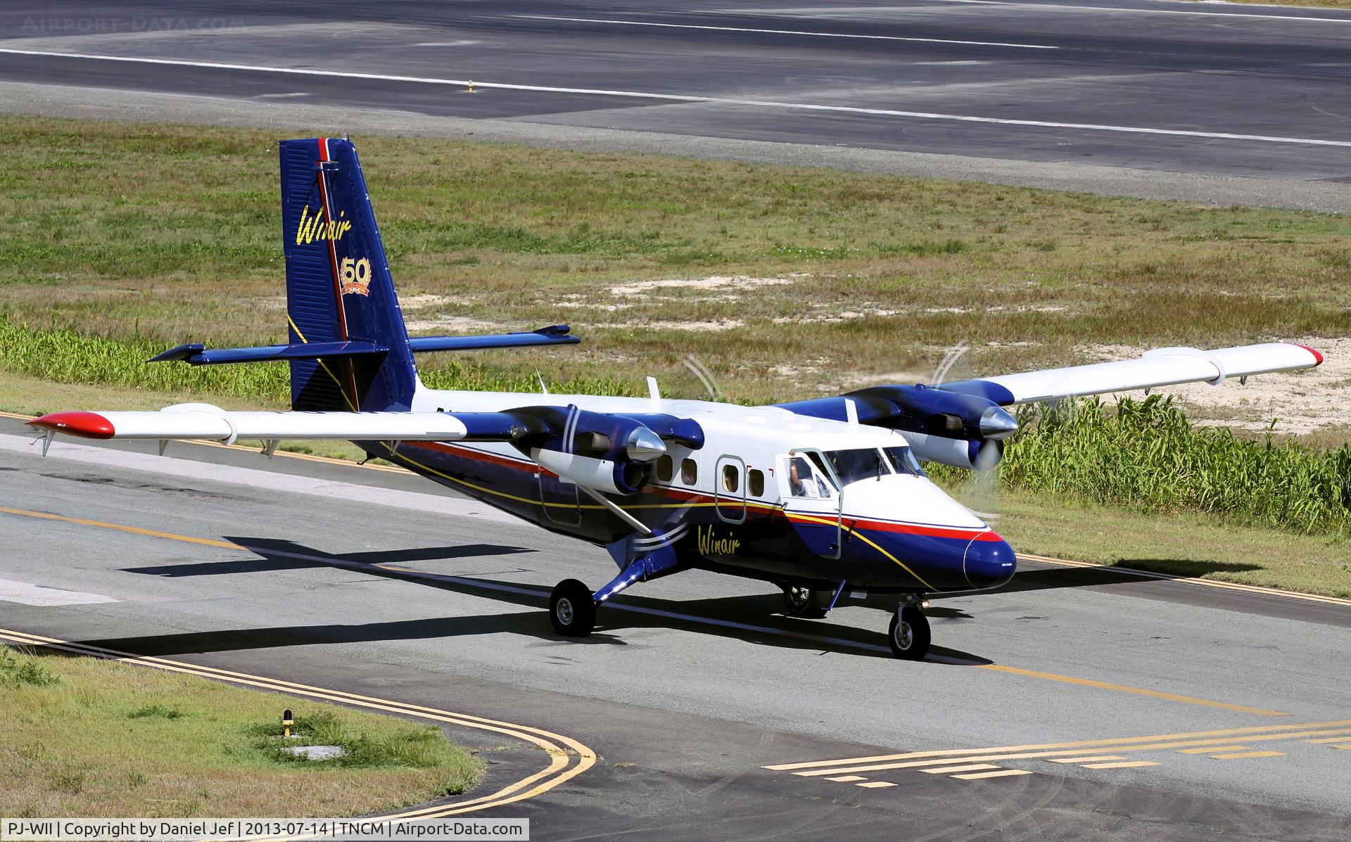 PJ-WII, 1980 De Havilland Canada DHC-6-310 Twin Otter C/N 682, PJ-WII