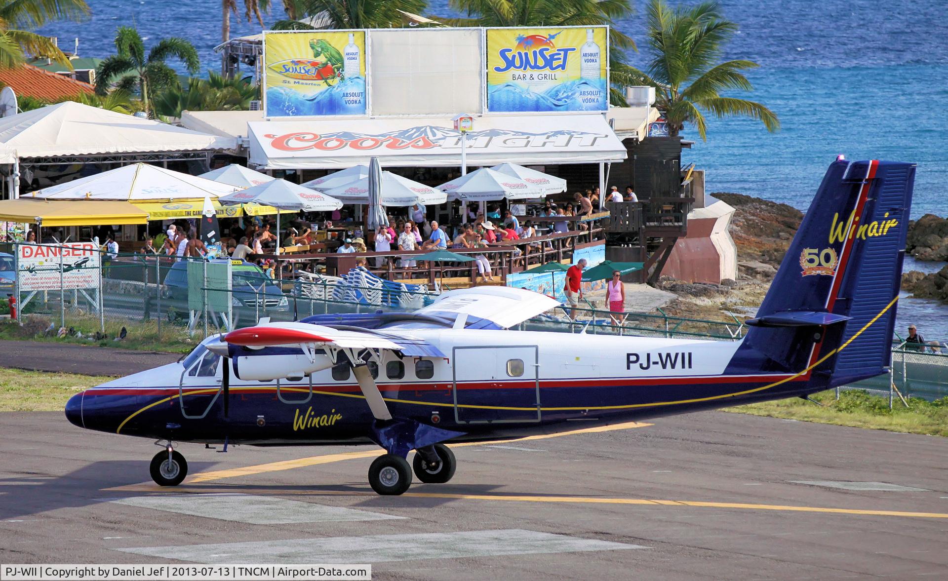 PJ-WII, 1980 De Havilland Canada DHC-6-310 Twin Otter C/N 682, PJ-WII