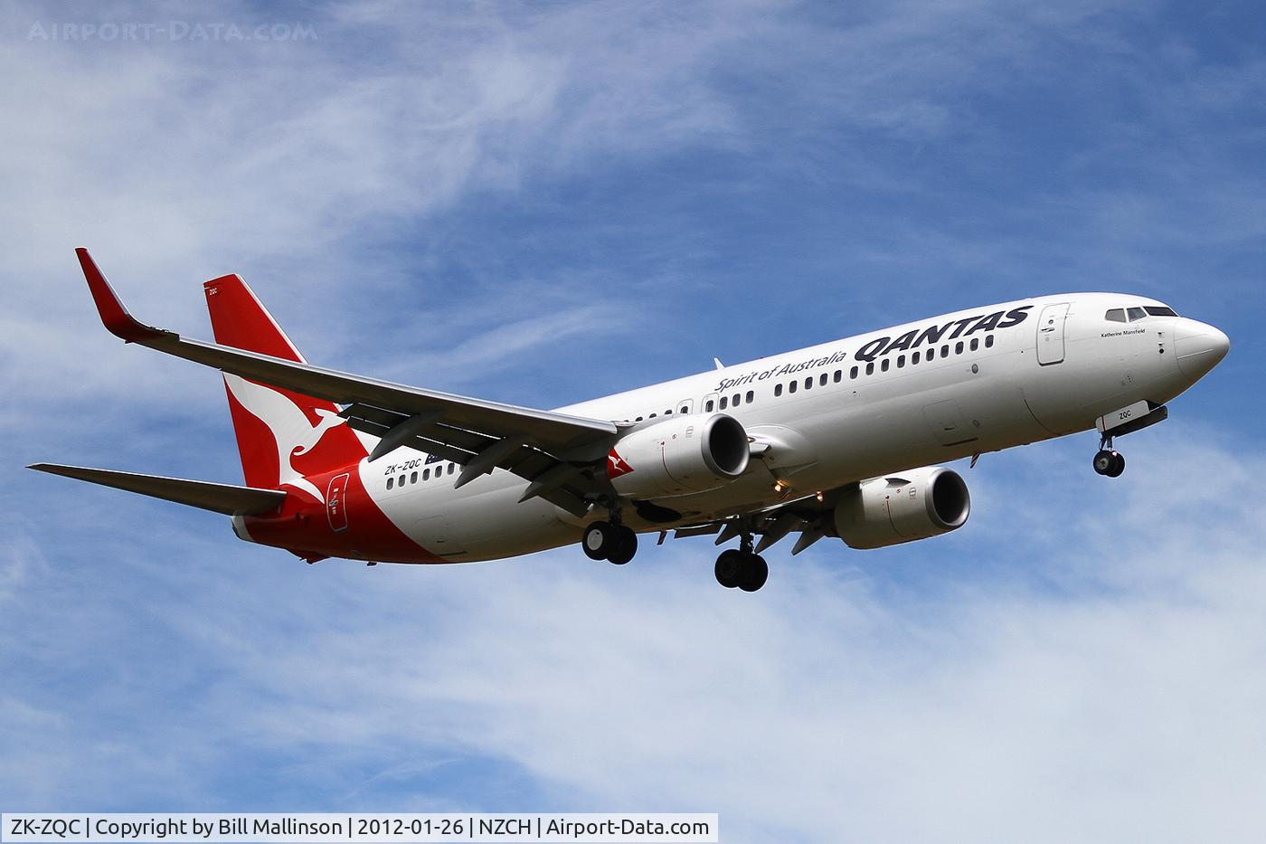 ZK-ZQC, 2009 Boeing 737-838 C/N 34202, FINALS TO 29