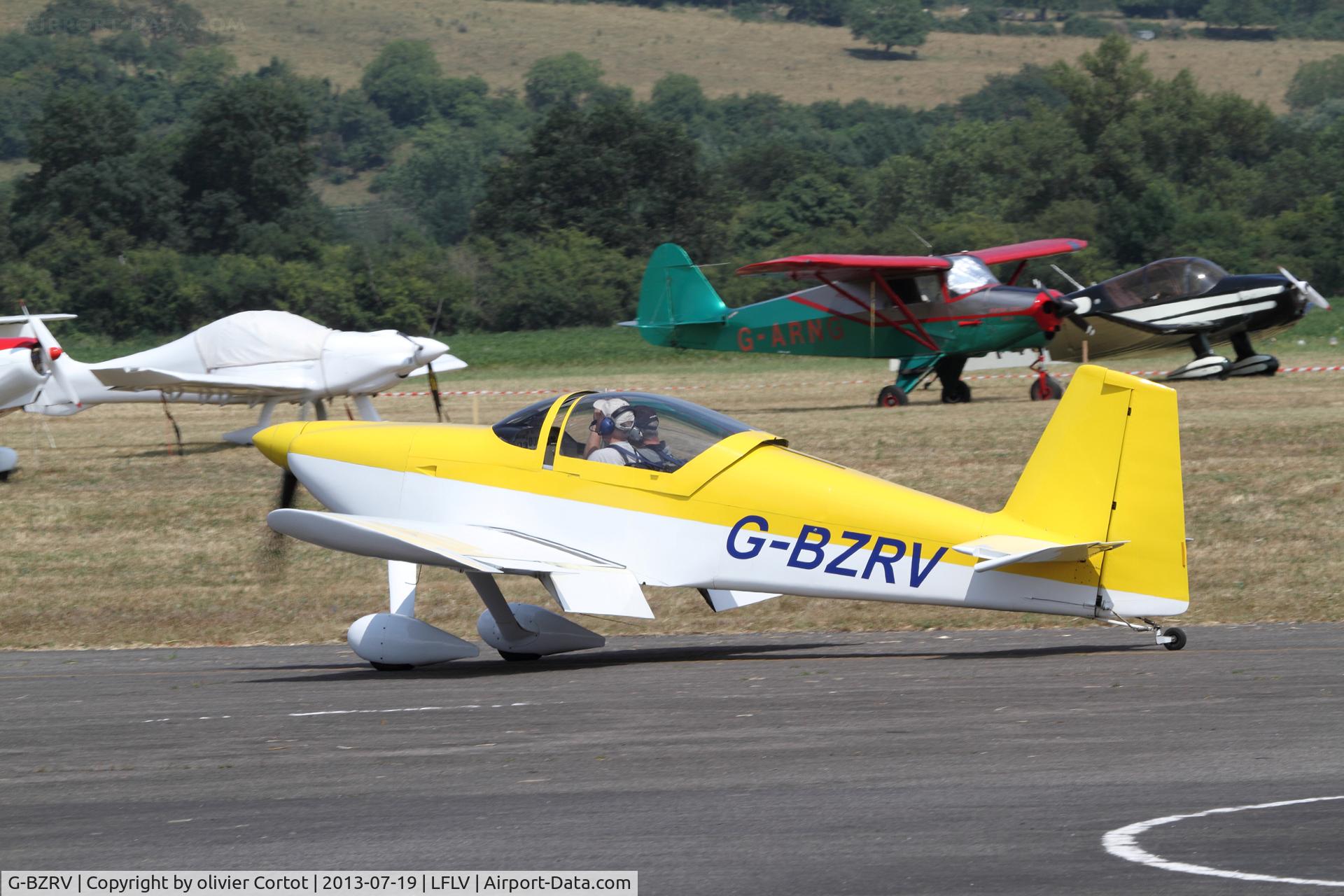 G-BZRV, 2002 Vans RV-6 C/N PFA 181A-13573, Vichy fly-in 2013