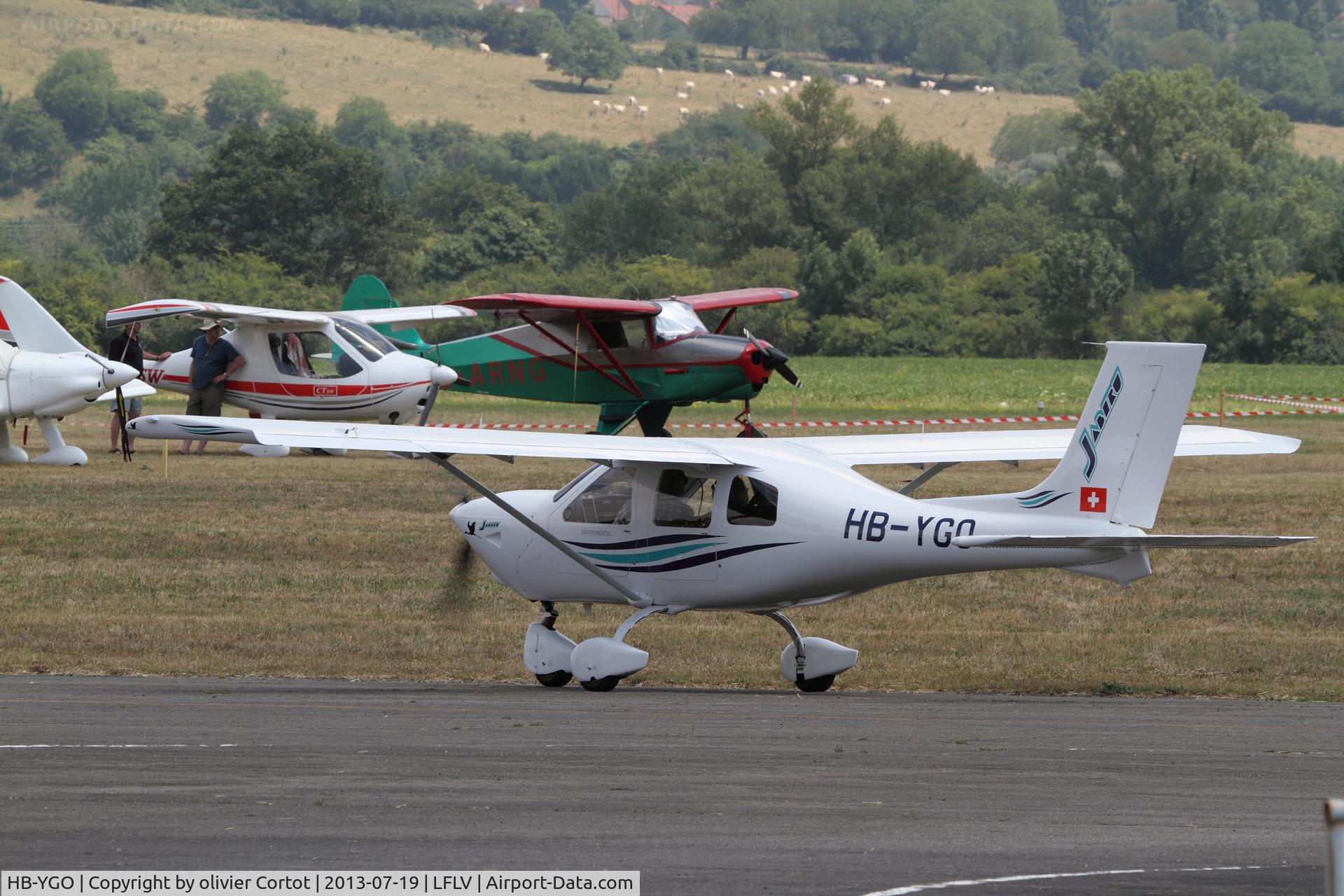 HB-YGO, 2006 Jabiru J250 C/N 328, Vichy fly-in 2013