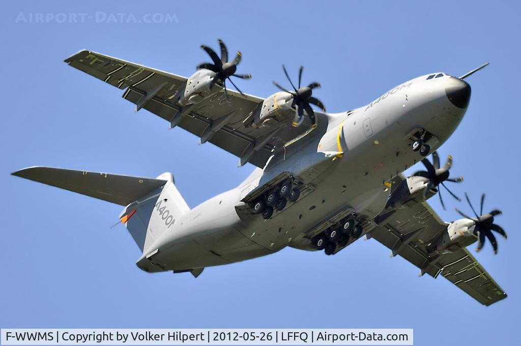 F-WWMS, 2010 Airbus A400M Atlas C/N 003, at lffq