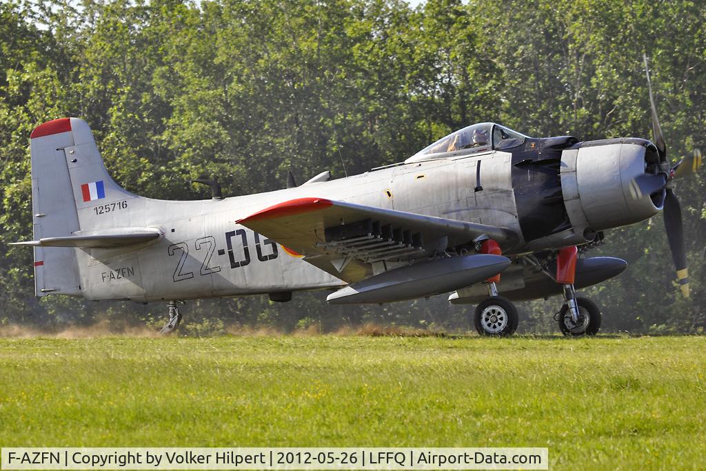F-AZFN, Douglas AD-4N Skyraider C/N 7609, at lffq