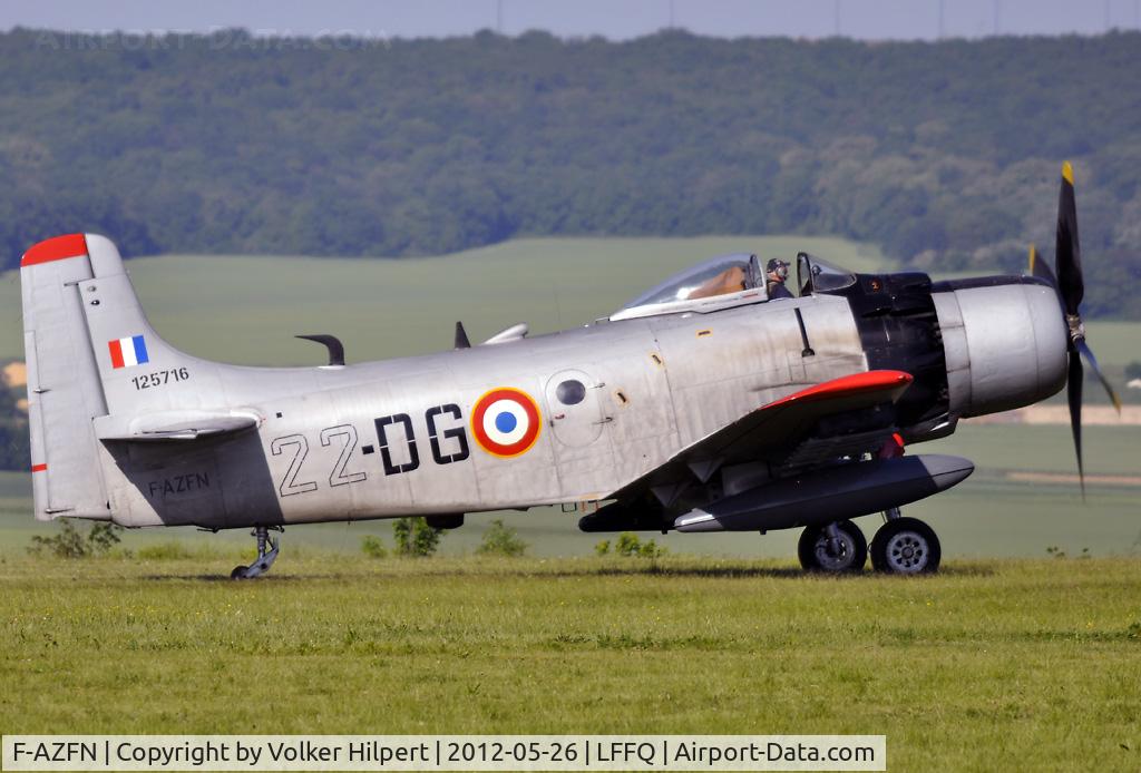 F-AZFN, Douglas AD-4N Skyraider C/N 7609, at lffq