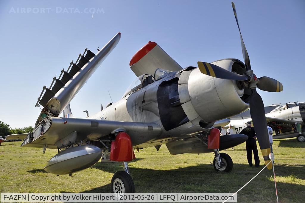 F-AZFN, Douglas AD-4N Skyraider C/N 7609, at lffq