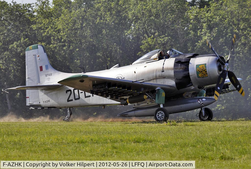 F-AZHK, Douglas AD-4N Skyraider C/N 7802, at lffq
