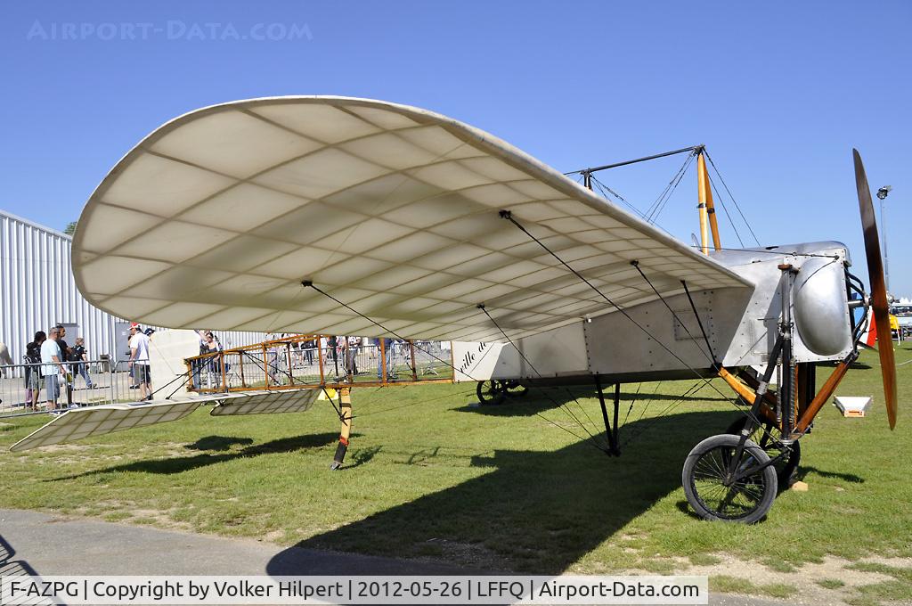 F-AZPG, Bleriot XI-2 Replica C/N SA-29, at lffq