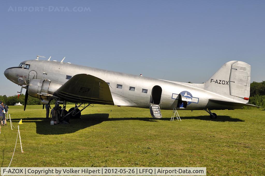 F-AZOX, 1945 Douglas DC-3C-S1C3G (C-47B-35-DK) C/N 16604, at lffq