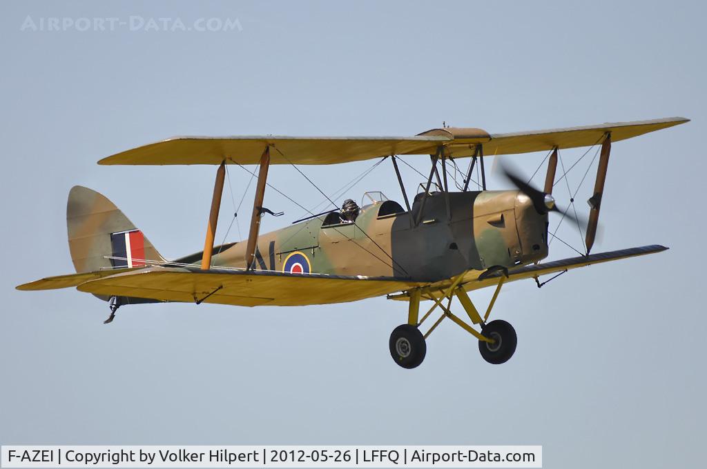 F-AZEI, 1941 De Havilland DH-82A Tiger Moth II C/N 84882, at lffq