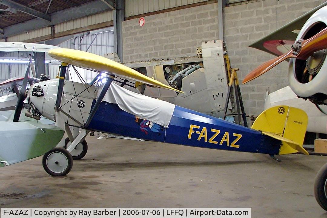 F-AZAZ, Morane-Saulnier MS-185 C/N 01, Morane-Saulnier MS.185 [3672/01] La Ferte Alais~F 06/07/2006