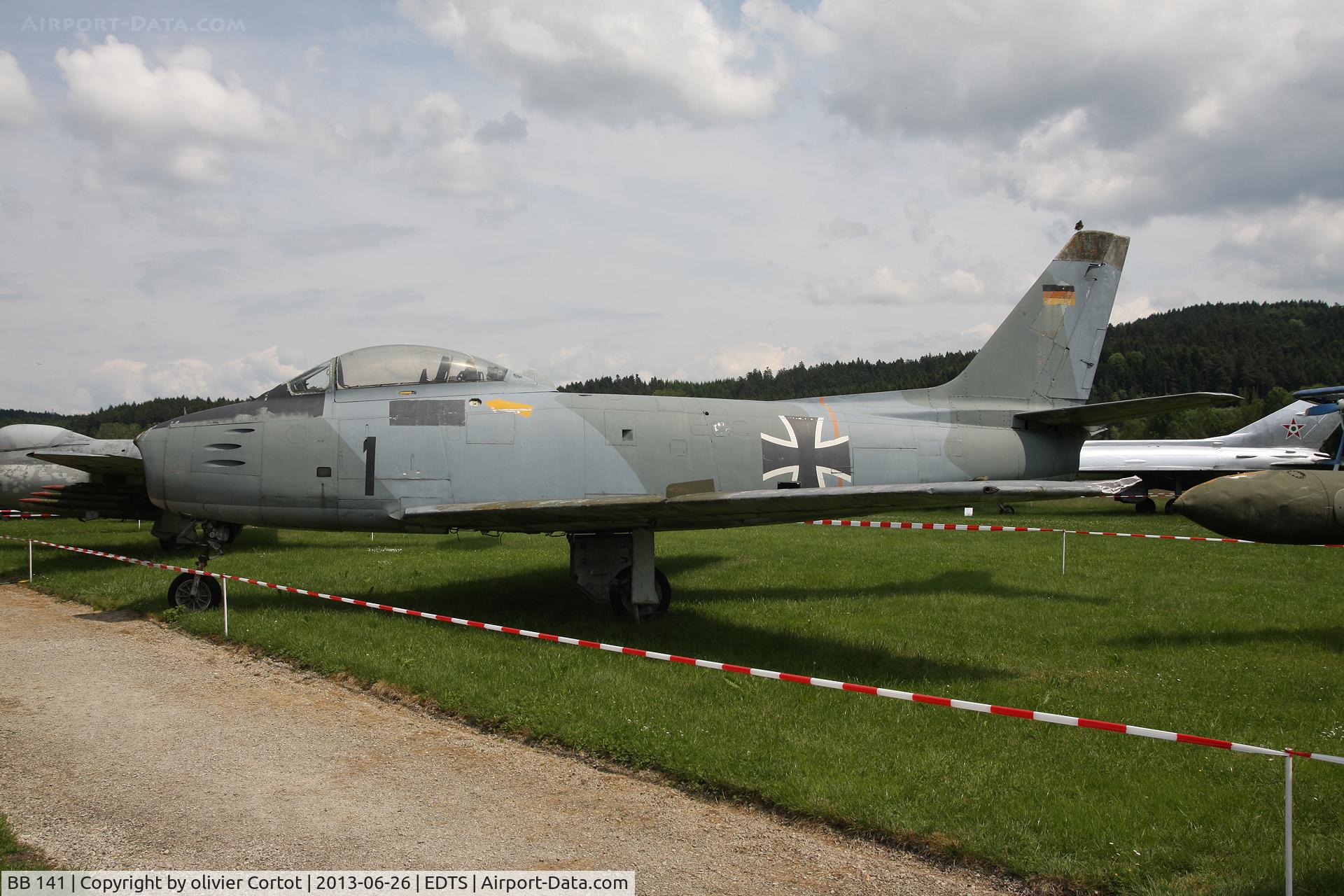 BB 141, Canadair CL-13A Sabre 5 C/N 840, preserved