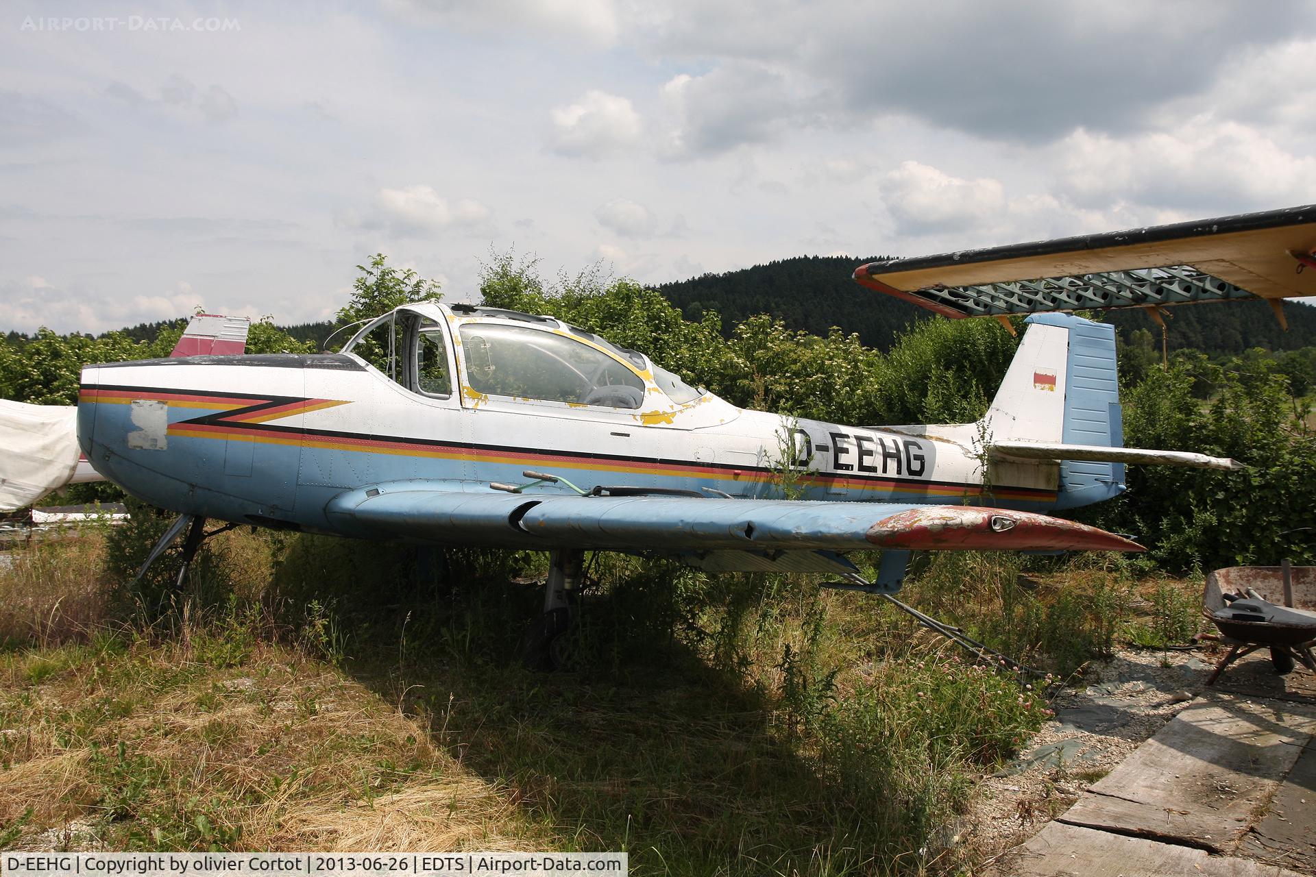 D-EEHG, Focke-Wulf FWP-149D C/N 065, has seen better days...