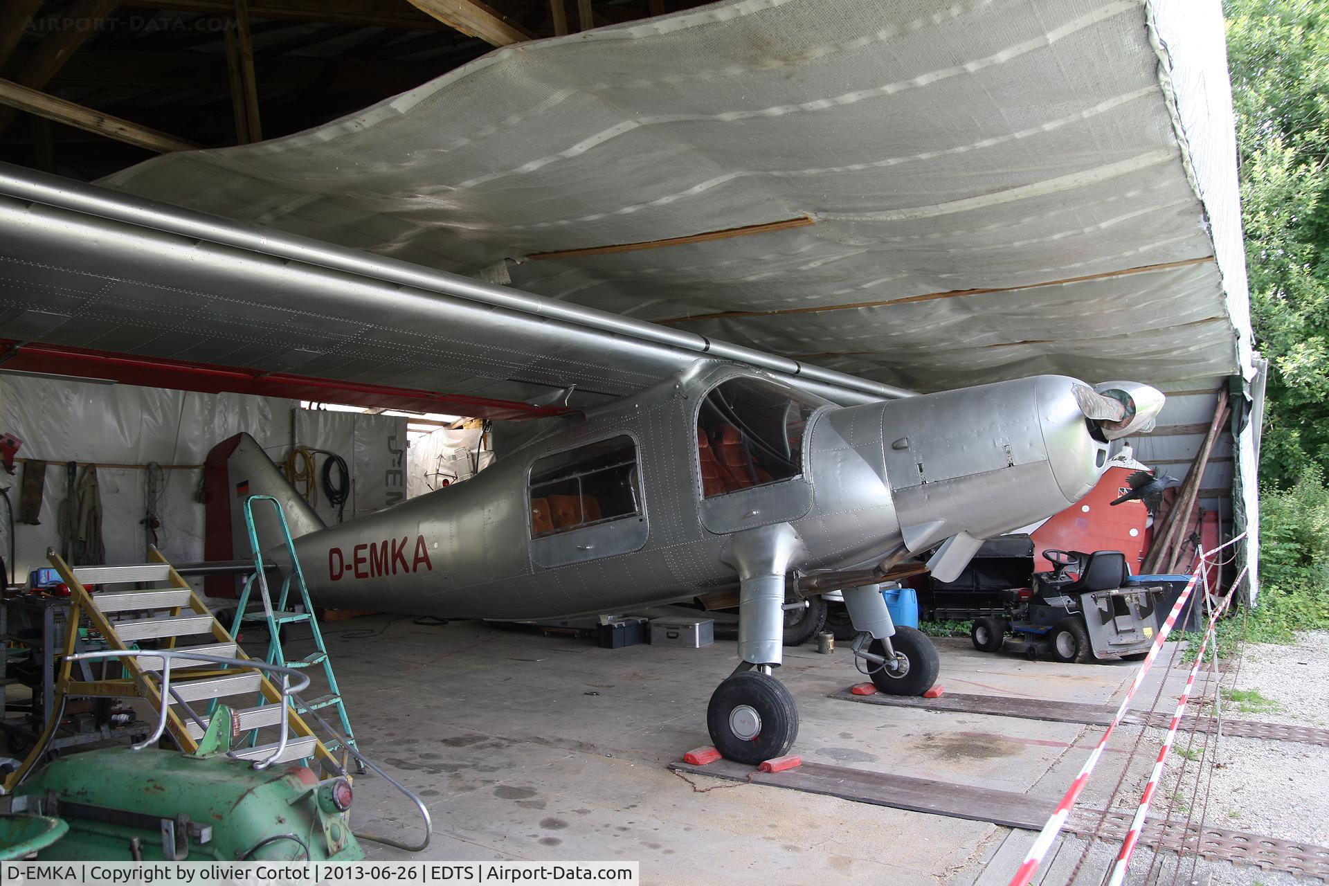 D-EMKA, Dornier Do-27B-1 C/N 152, at the museum